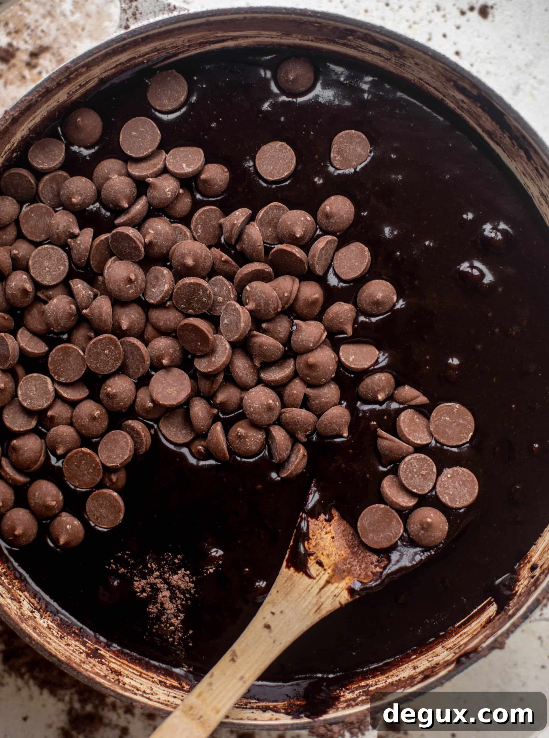 skillet brownie batter