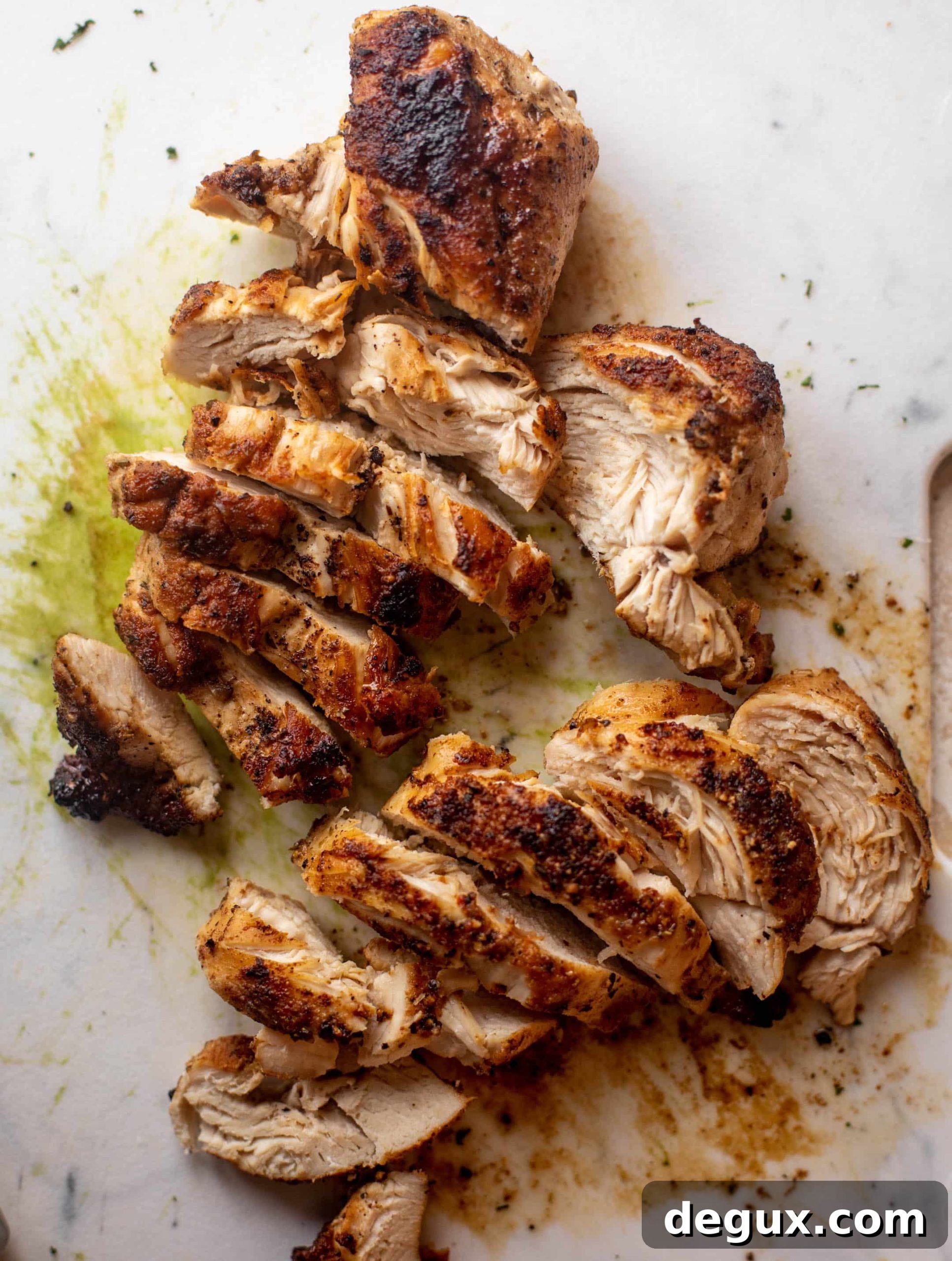 seared cast iron chicken