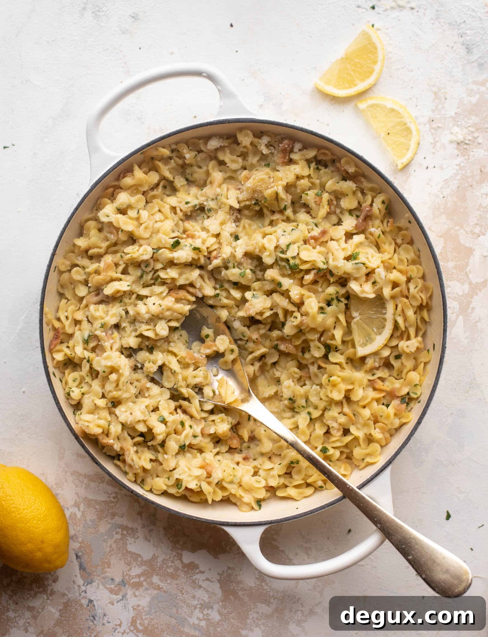 baked lemon pasta