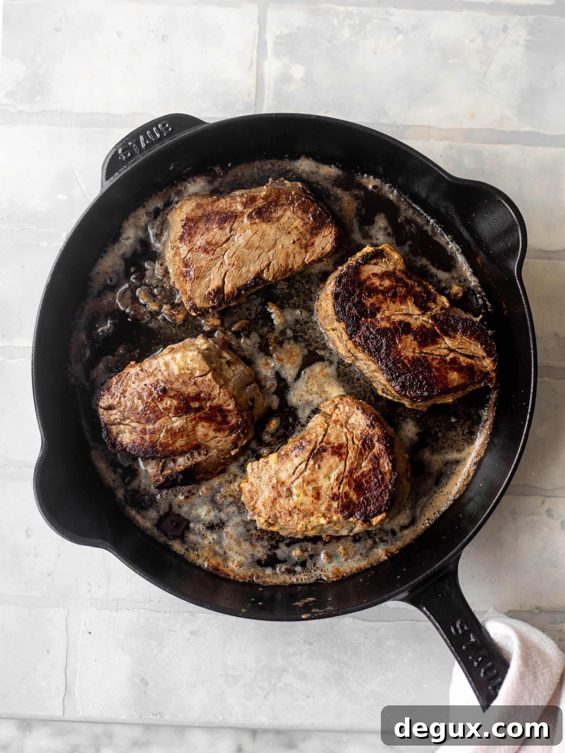 dijon crusted filet mignon