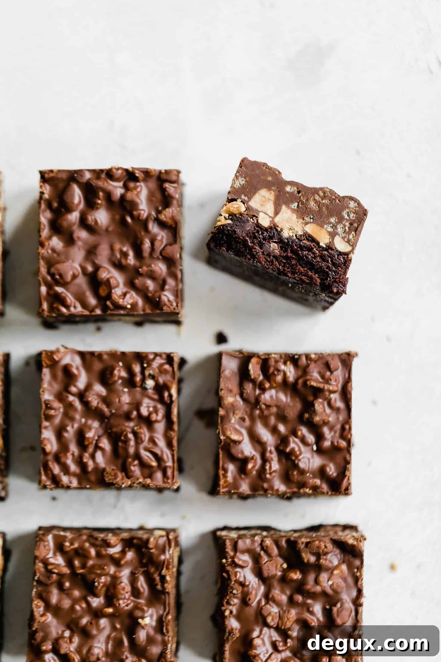 better than crack brownies I howsweeteats.com #brownies #chocolate #peanutbutter