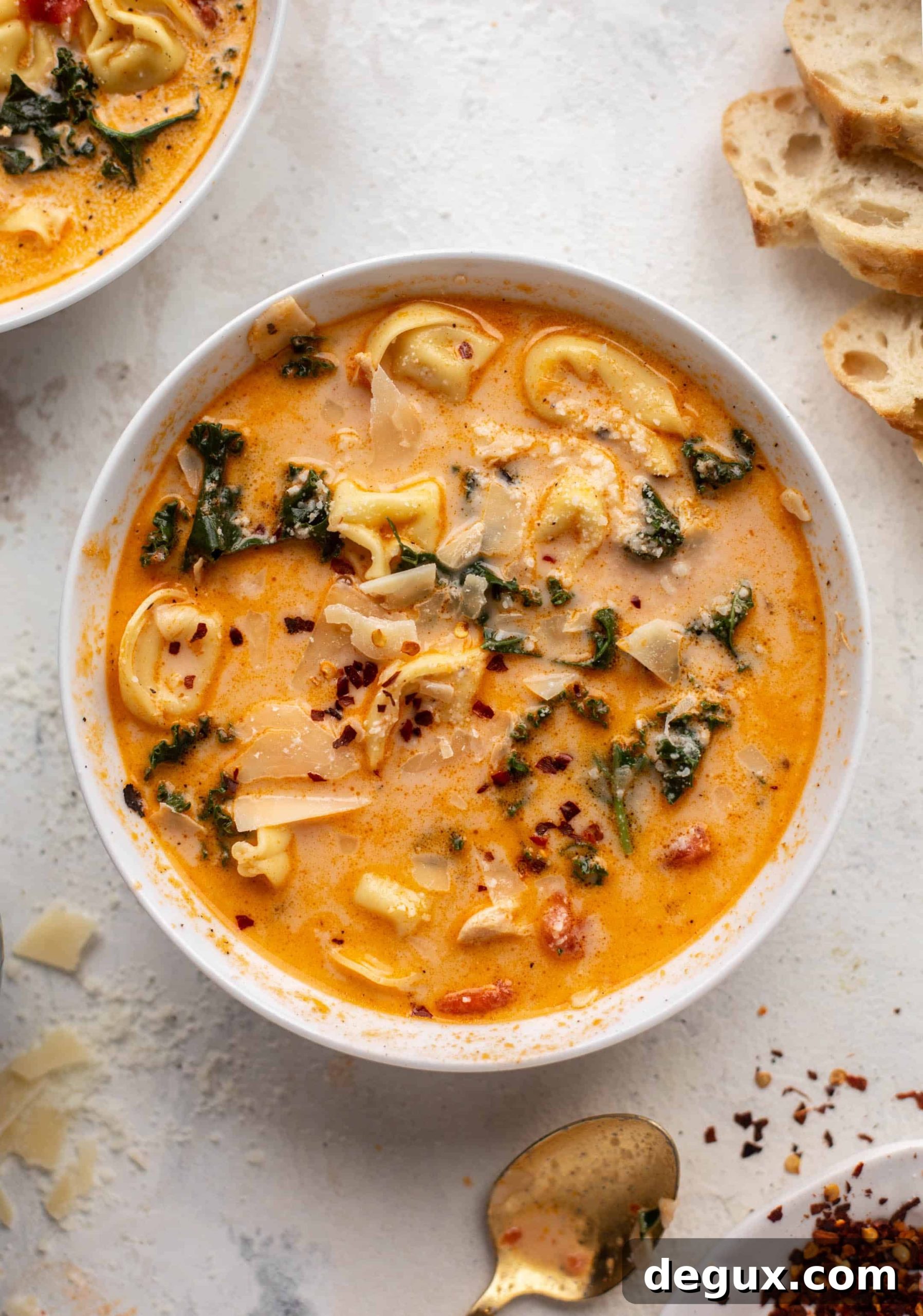 fire roasted chicken tortellini soup