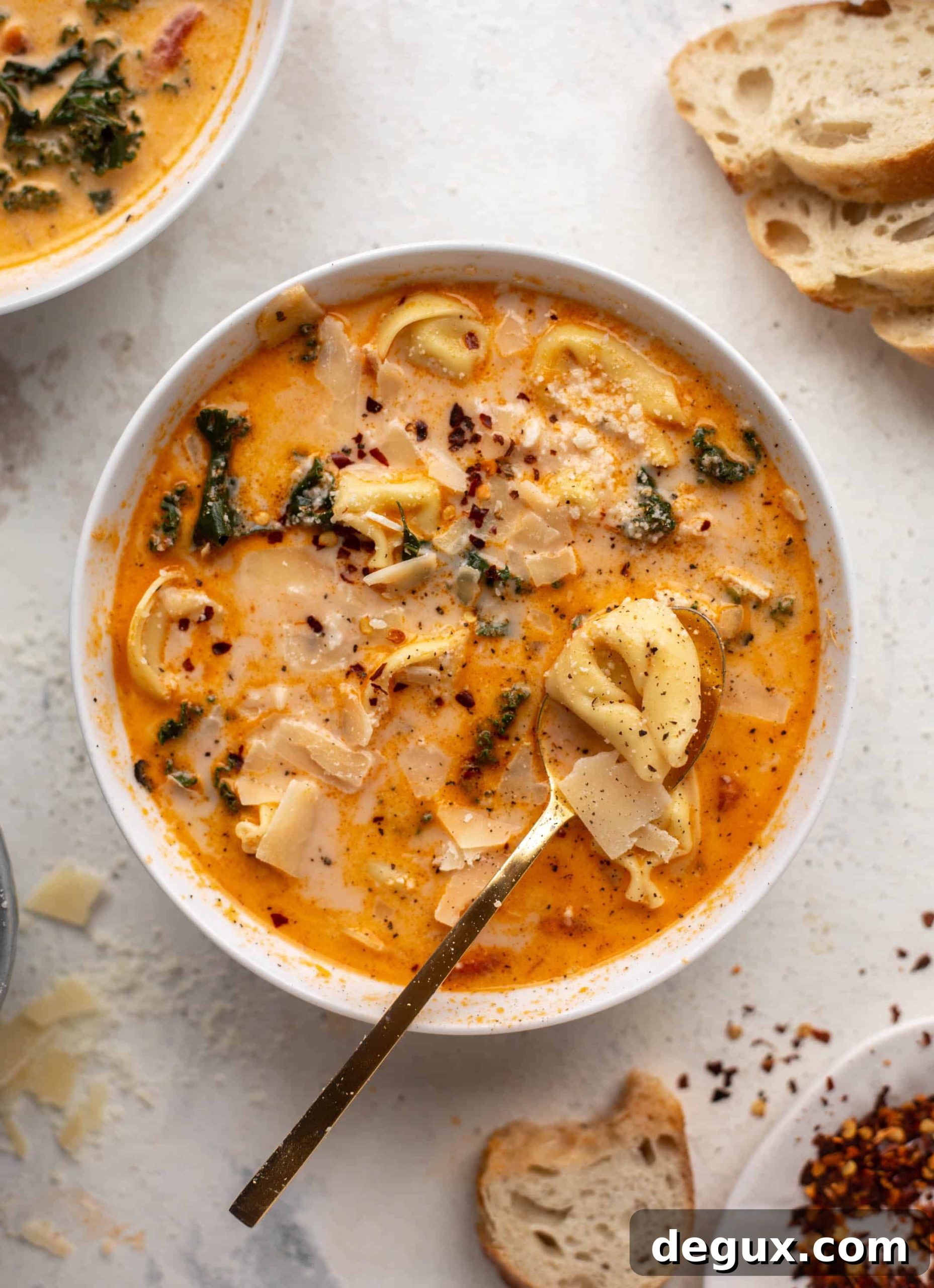 fire roasted chicken tortellini soup