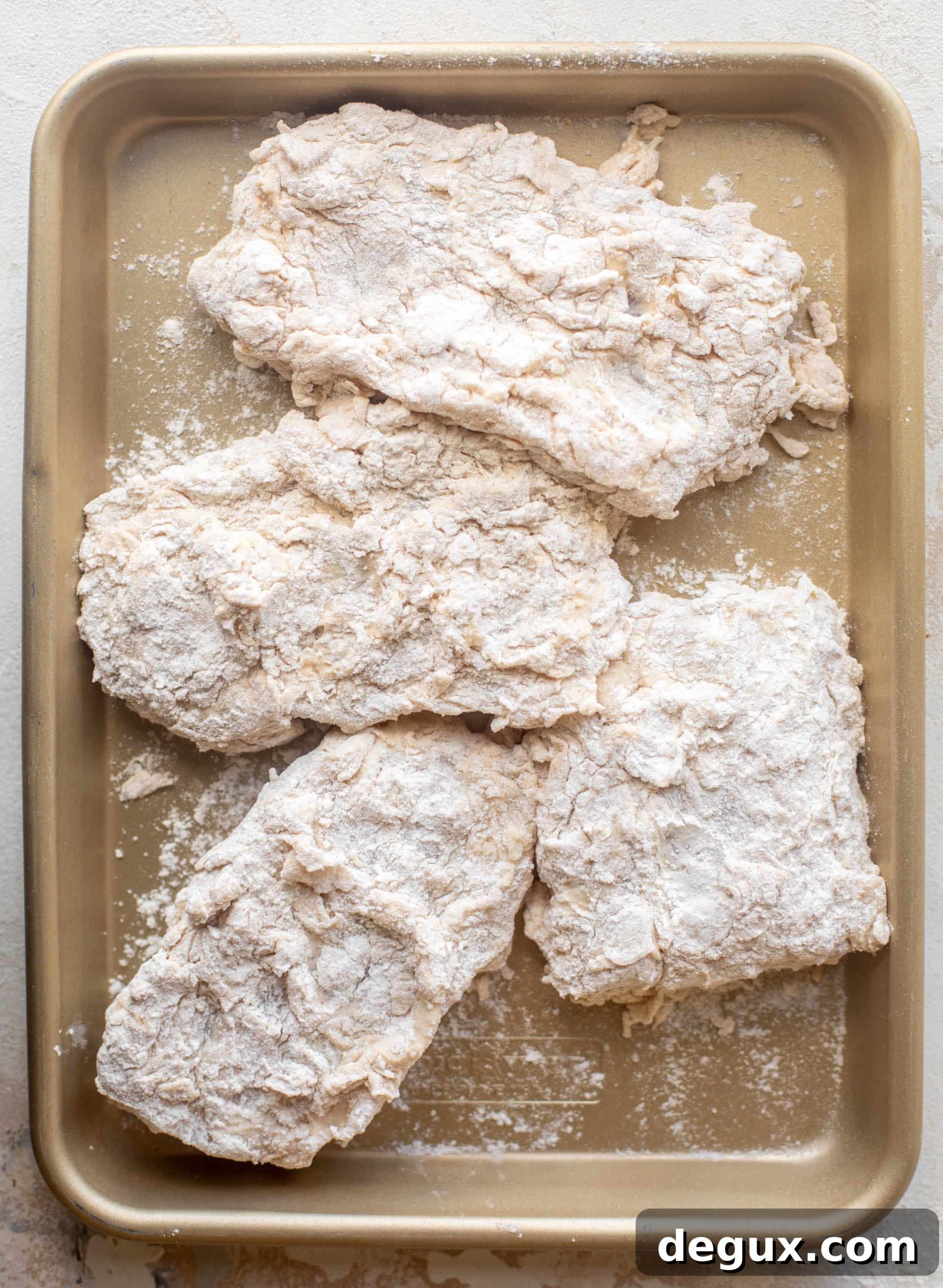 fish ready for the air fryer