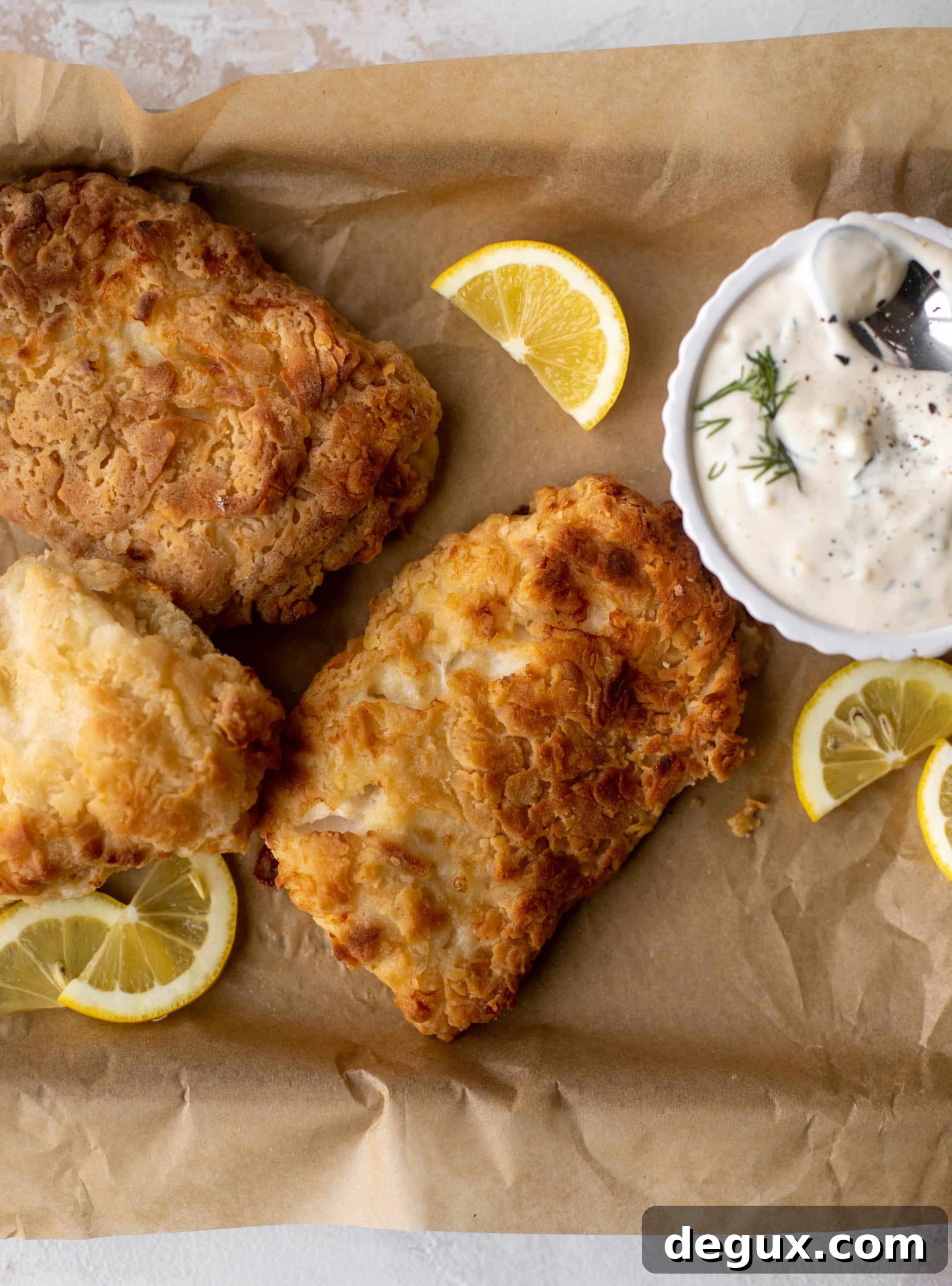 air fryer beer battered fish