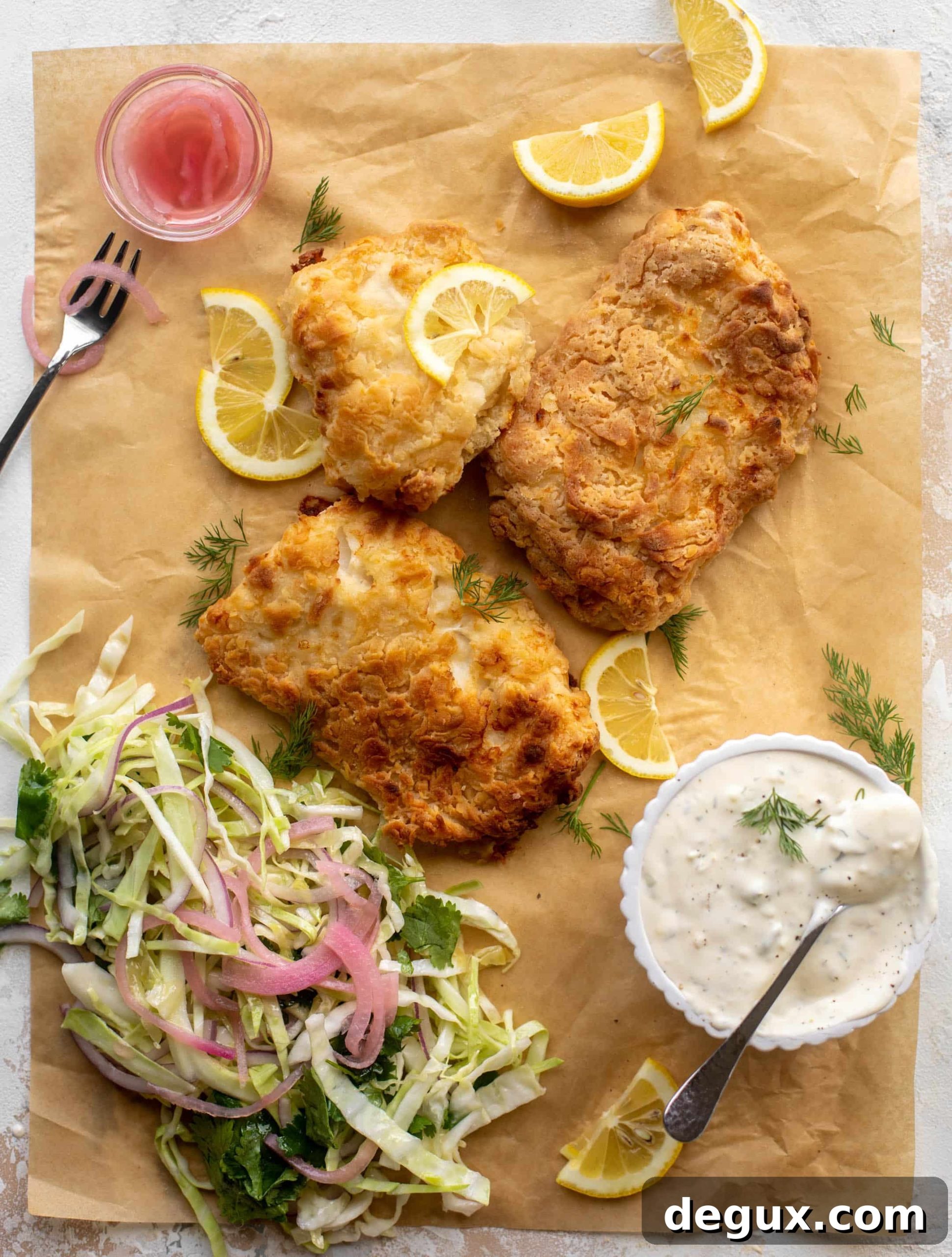 air fryer beer battered fish