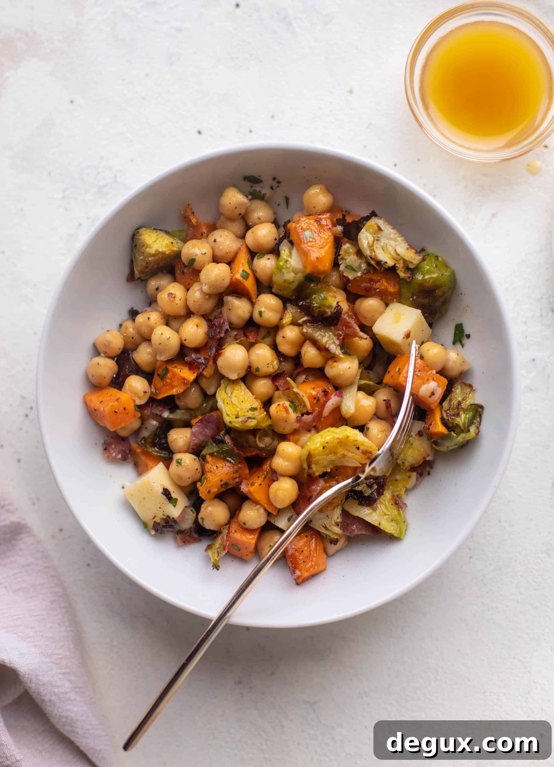 Winter Chickpea Salad with Smoked Provolone for Lunch 10 lunchtime winter chickpea salad