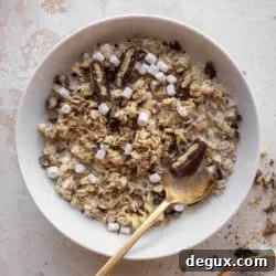 S'mores Overnight Oats Recipe: Creamy Chocolate & Graham Cluster 10 img 85921 10