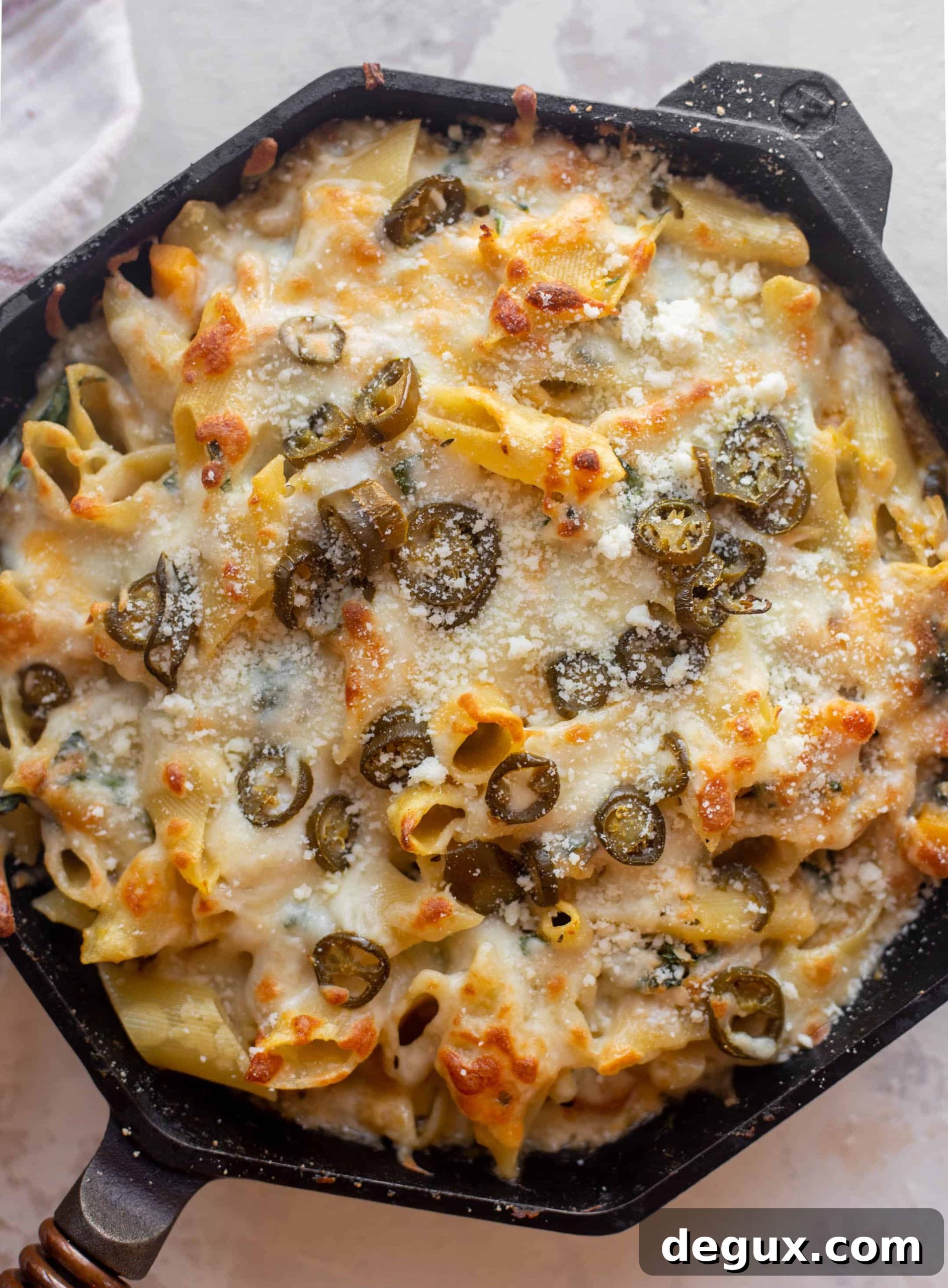 spicy butternut pasta with chicken