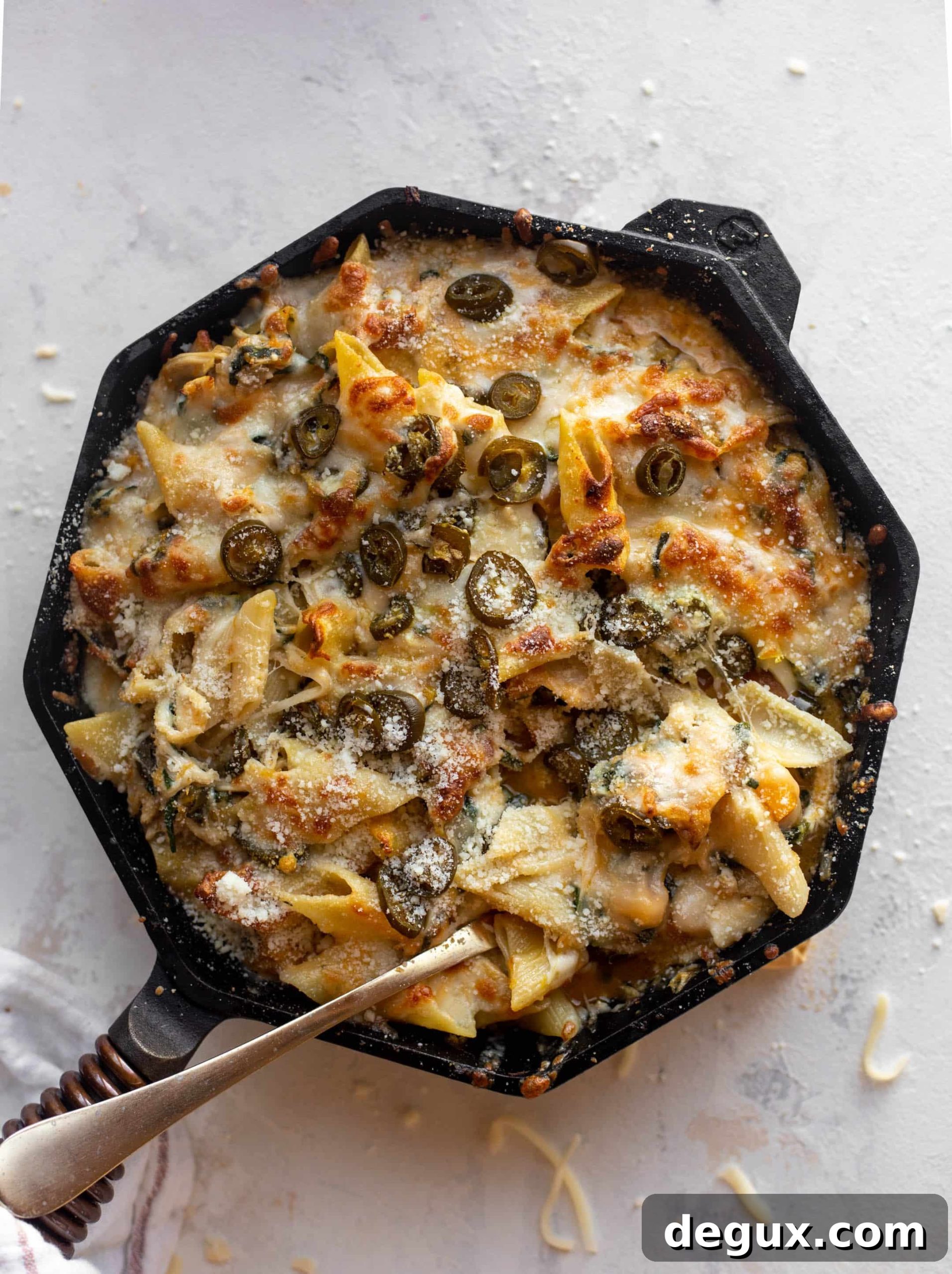 spicy butternut pasta with chicken