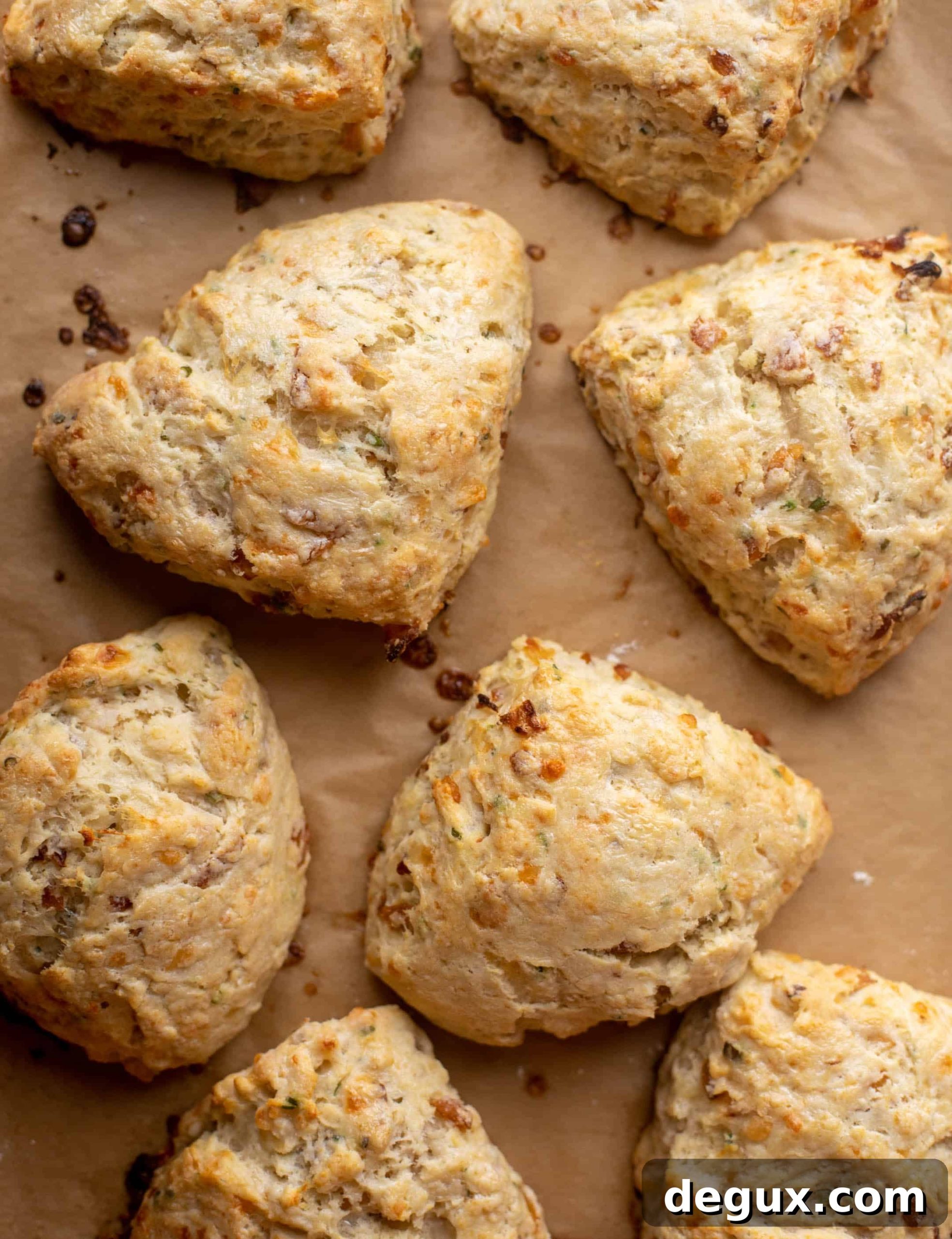 Irish Cheddar & Caramelized Onion Beer Scones 7 beer bread scones