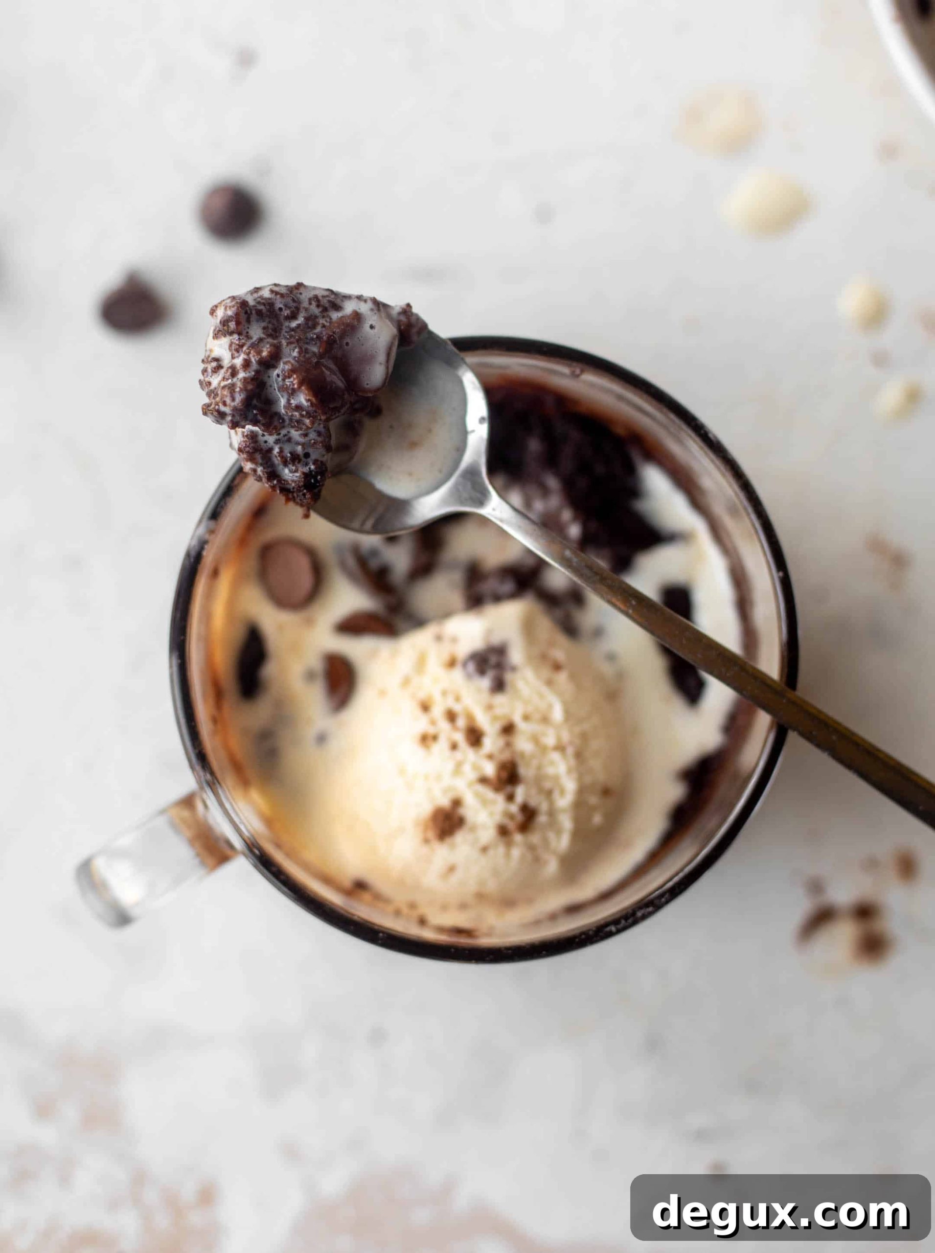 bailey's irish cream mug brownie