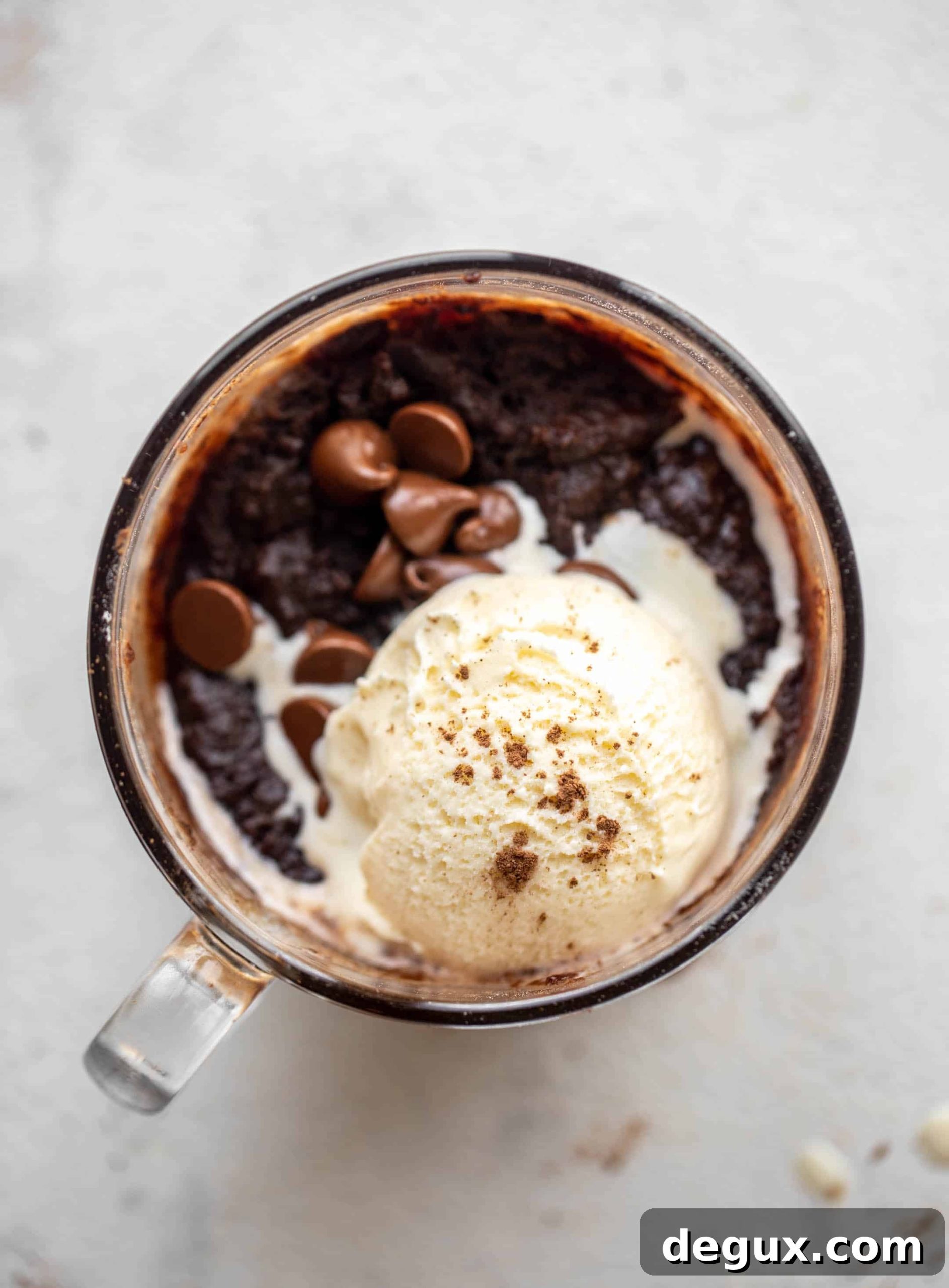 bailey's irish cream mug brownie