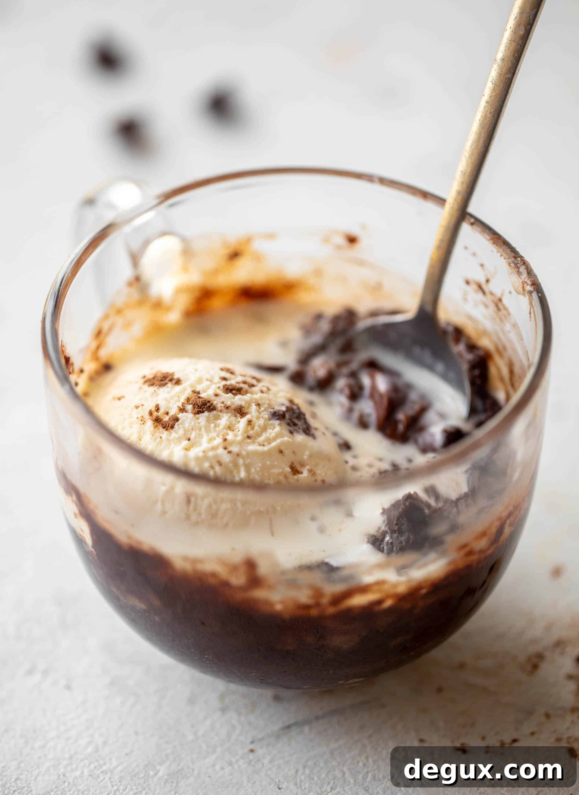 bailey's irish cream mug brownie