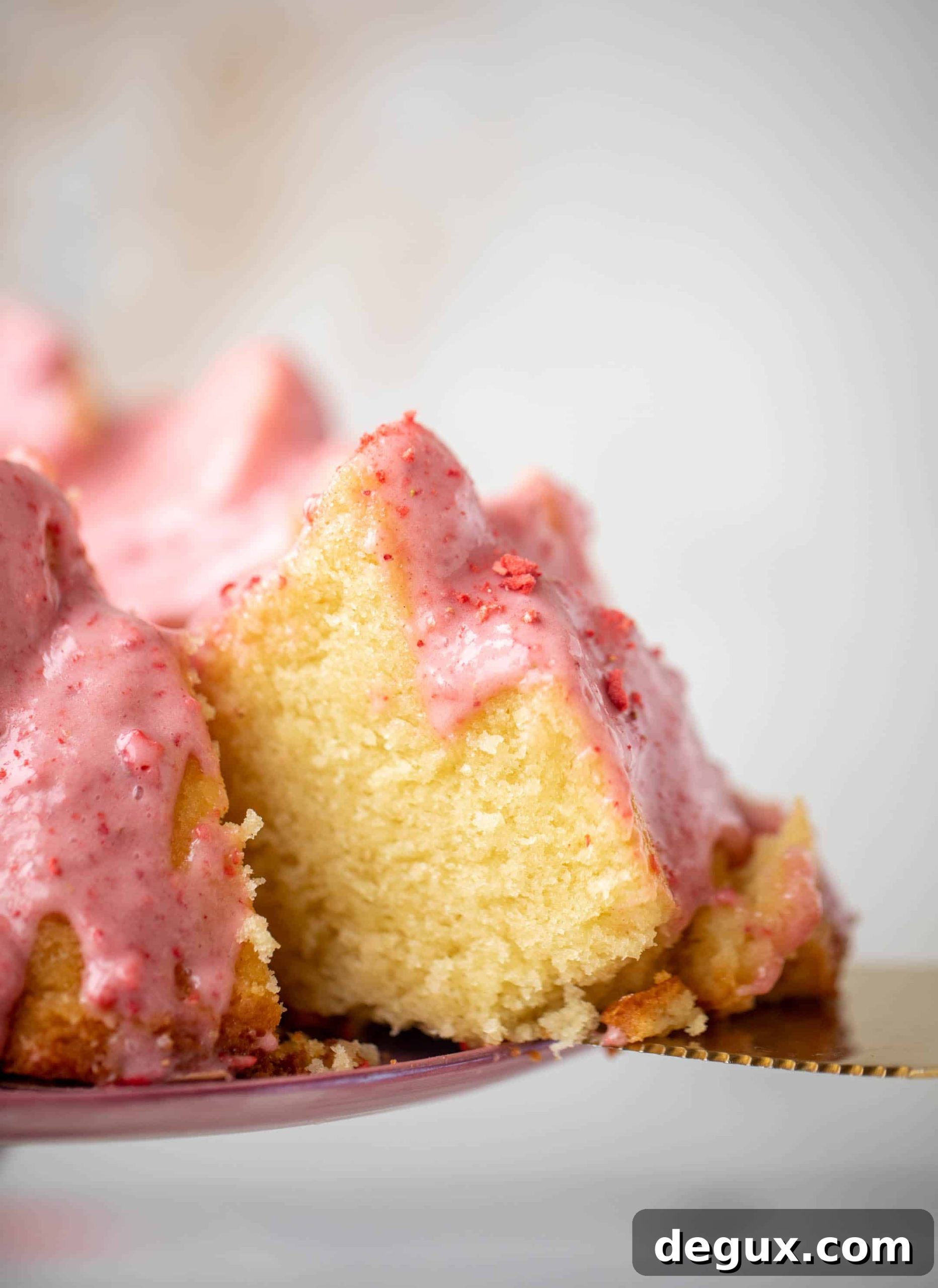 Strawberry Iced Pound Cake Recipe for Moist, Tender Loaf 9 img 86381 8 scaled