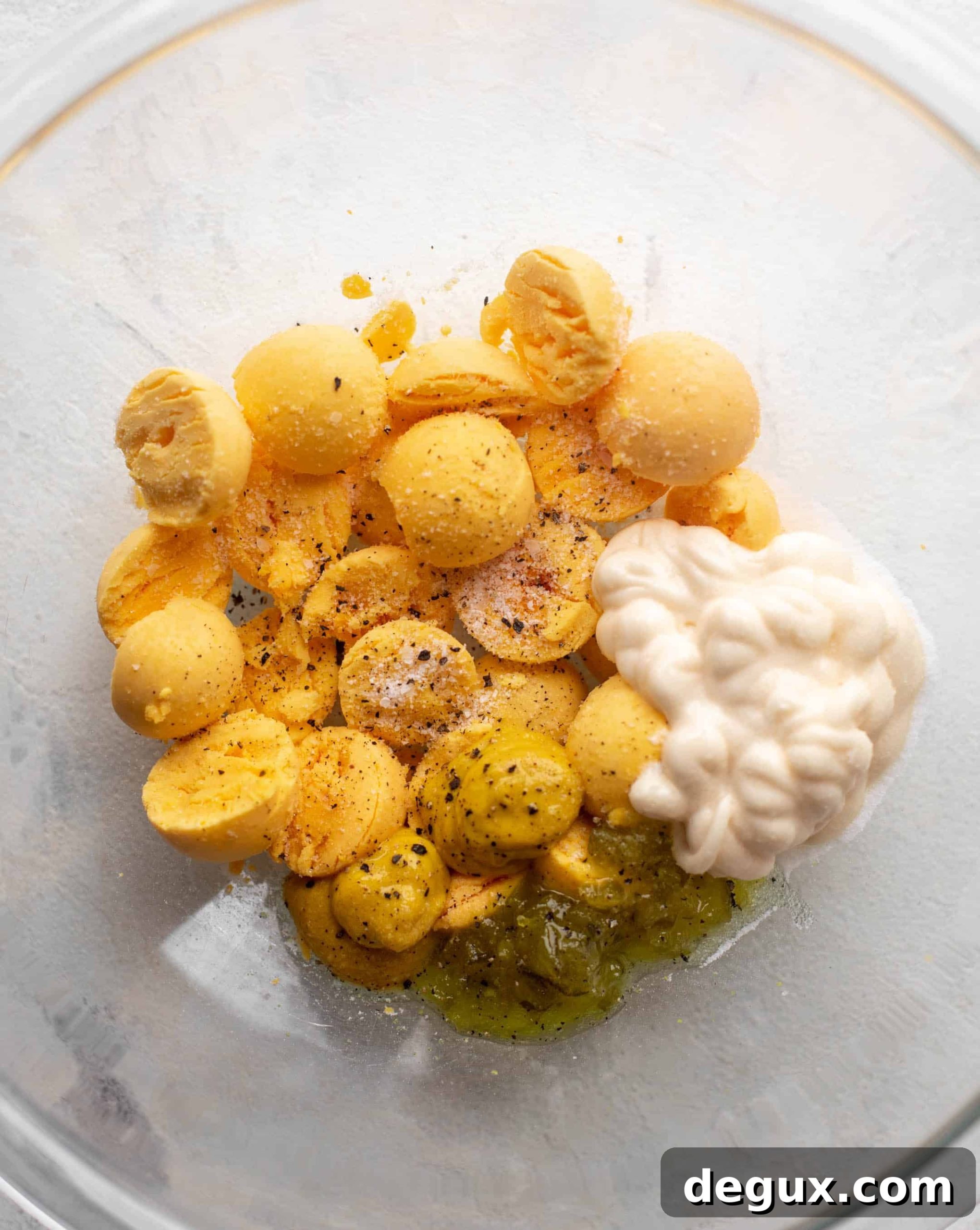 deviled egg filling