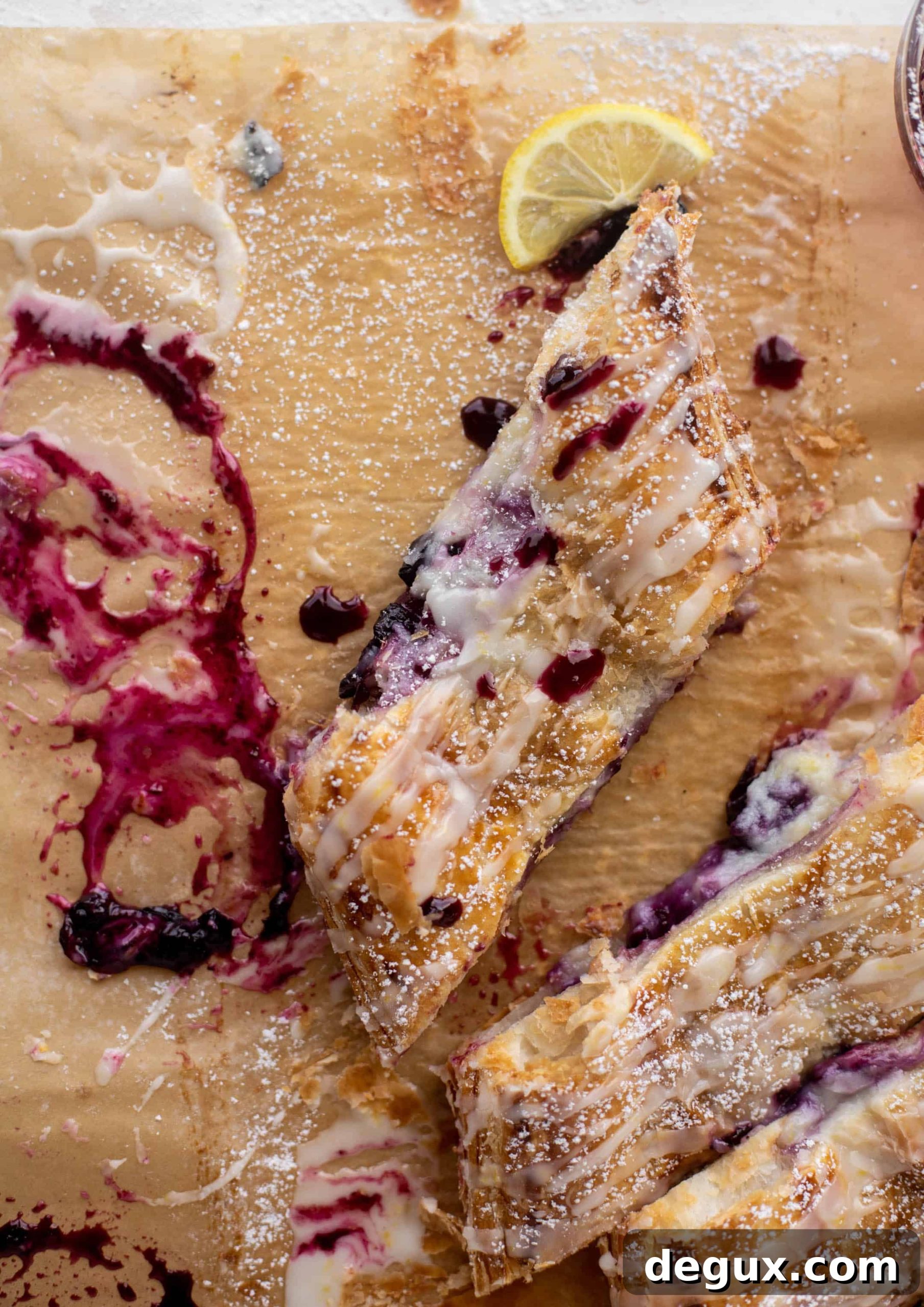 Lemon Blueberry Cheese Danish Recipe: Flaky, Creamy Pastry Tutorial 12 lemon blueberry cheese danish