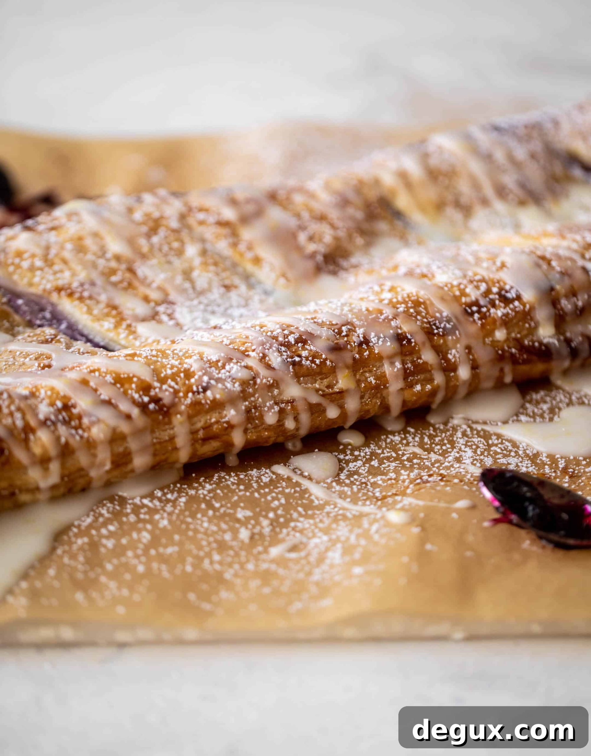 Lemon Blueberry Cheese Danish Recipe: Flaky, Creamy Pastry Tutorial 9 lemon blueberry cheese danish
