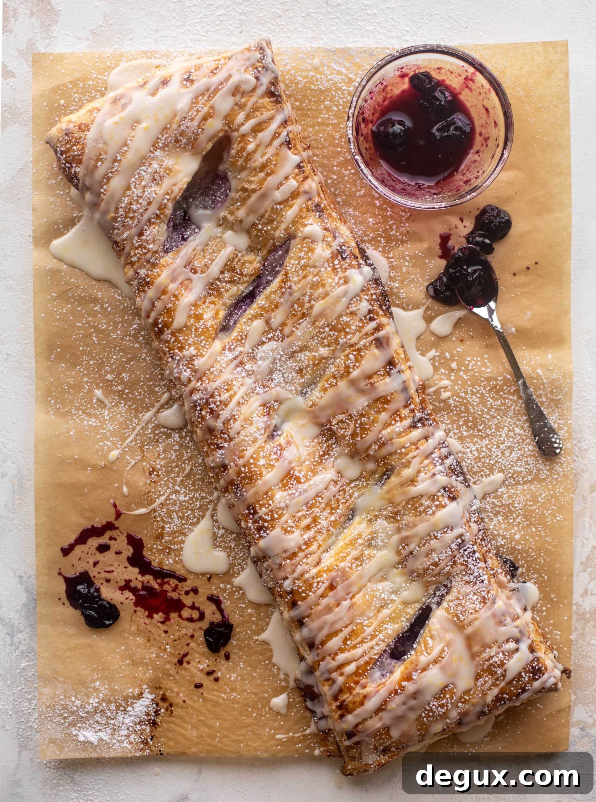 Lemon Blueberry Cheese Danish Recipe: Flaky, Creamy Pastry Tutorial 10 lemon blueberry cheese danish