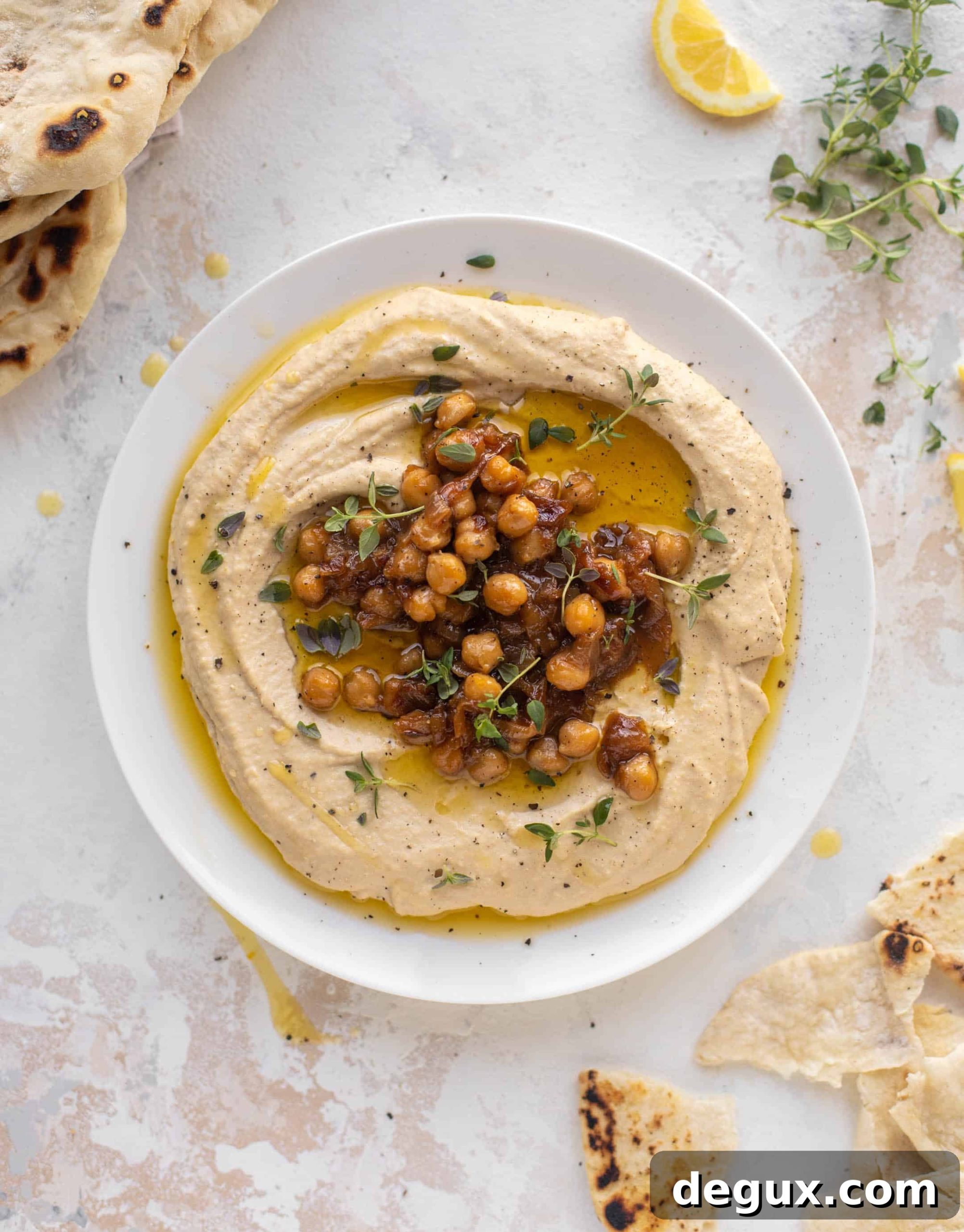 Caramelized Onion Hummus Recipe — Creamy, Savory Spread 7 caramelized onion hummus