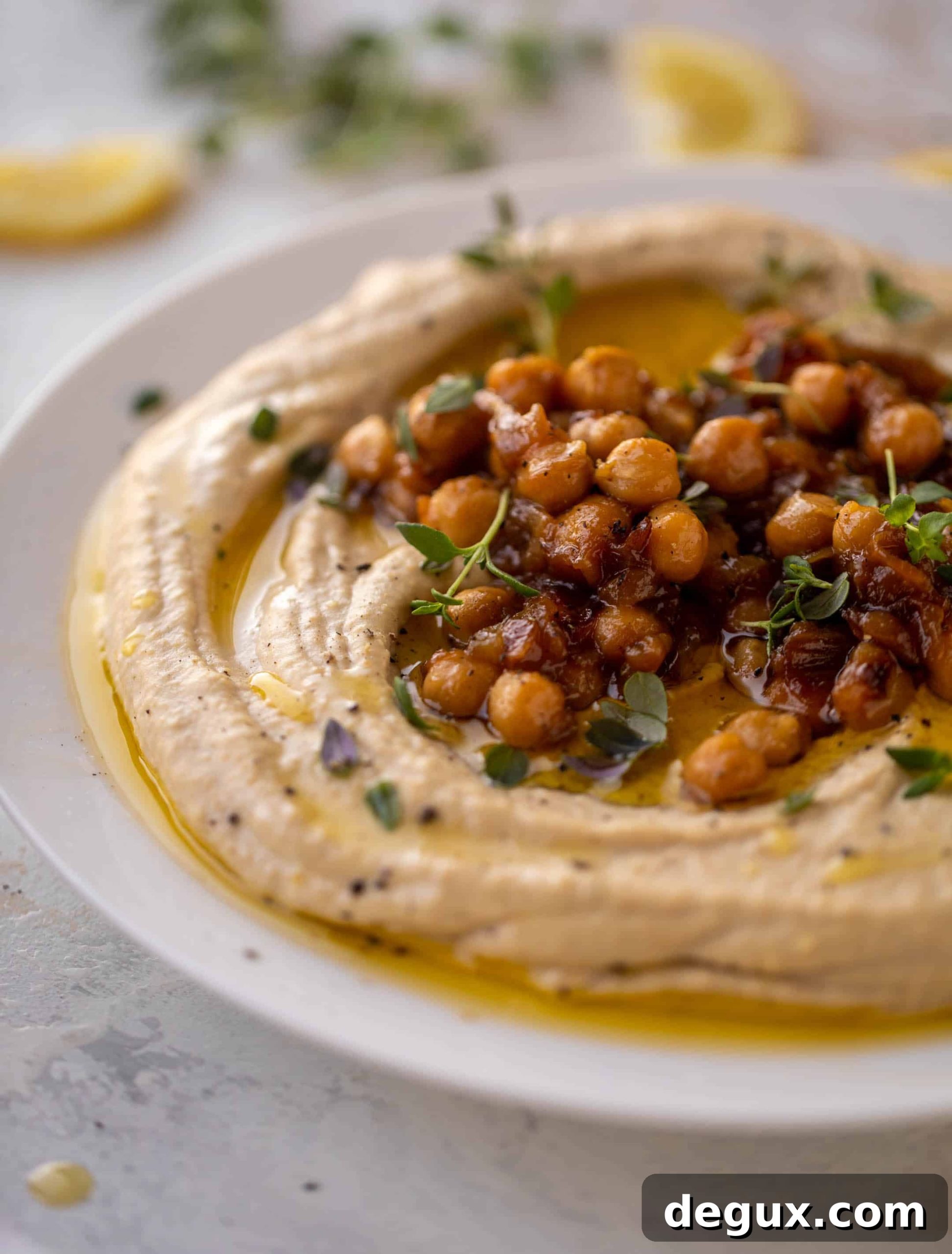 Caramelized Onion Hummus Recipe — Creamy, Savory Spread 8 caramelized onion hummus