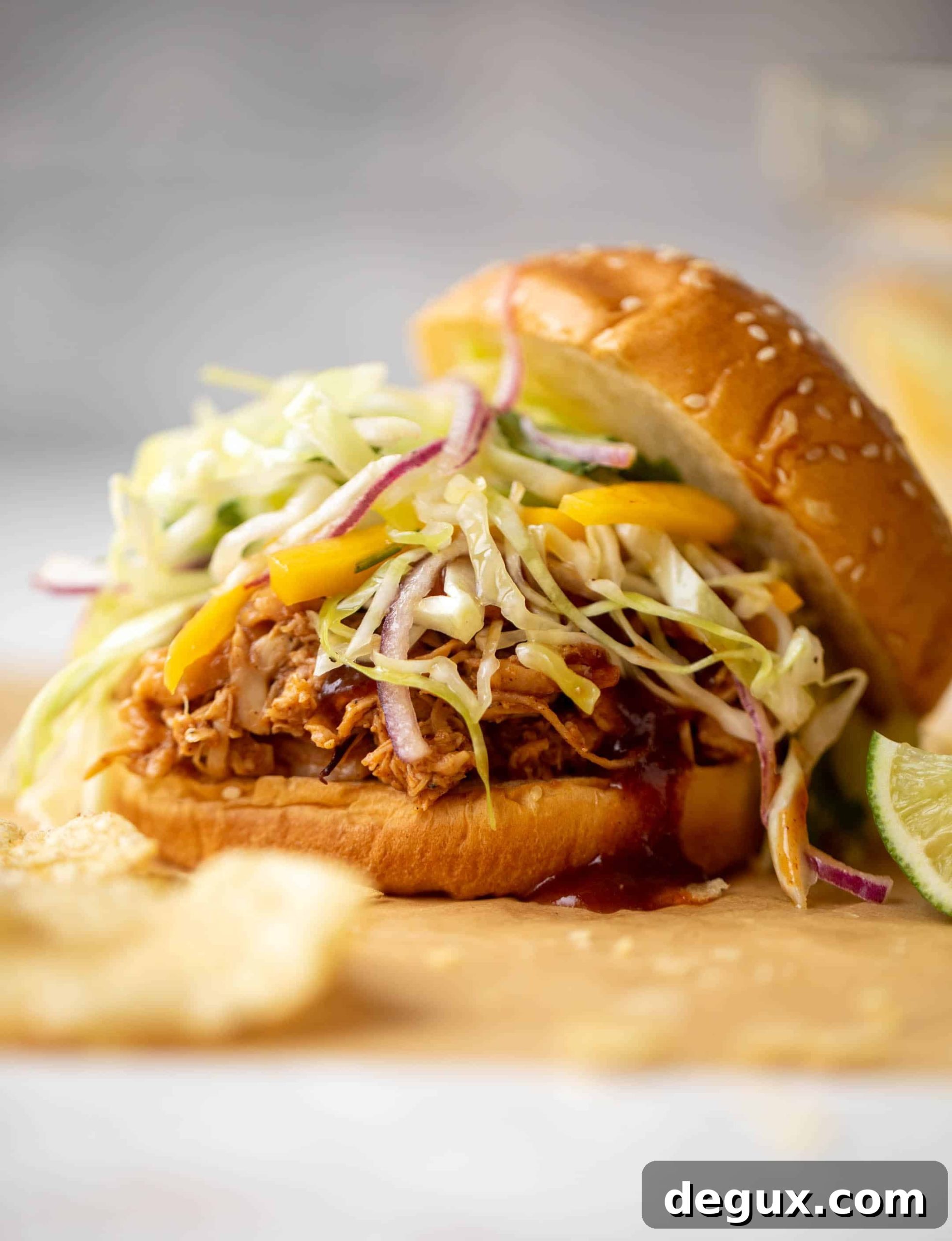 Pulled chicken sandwich final