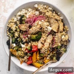 Grilled Lemonade Chicken Bowls