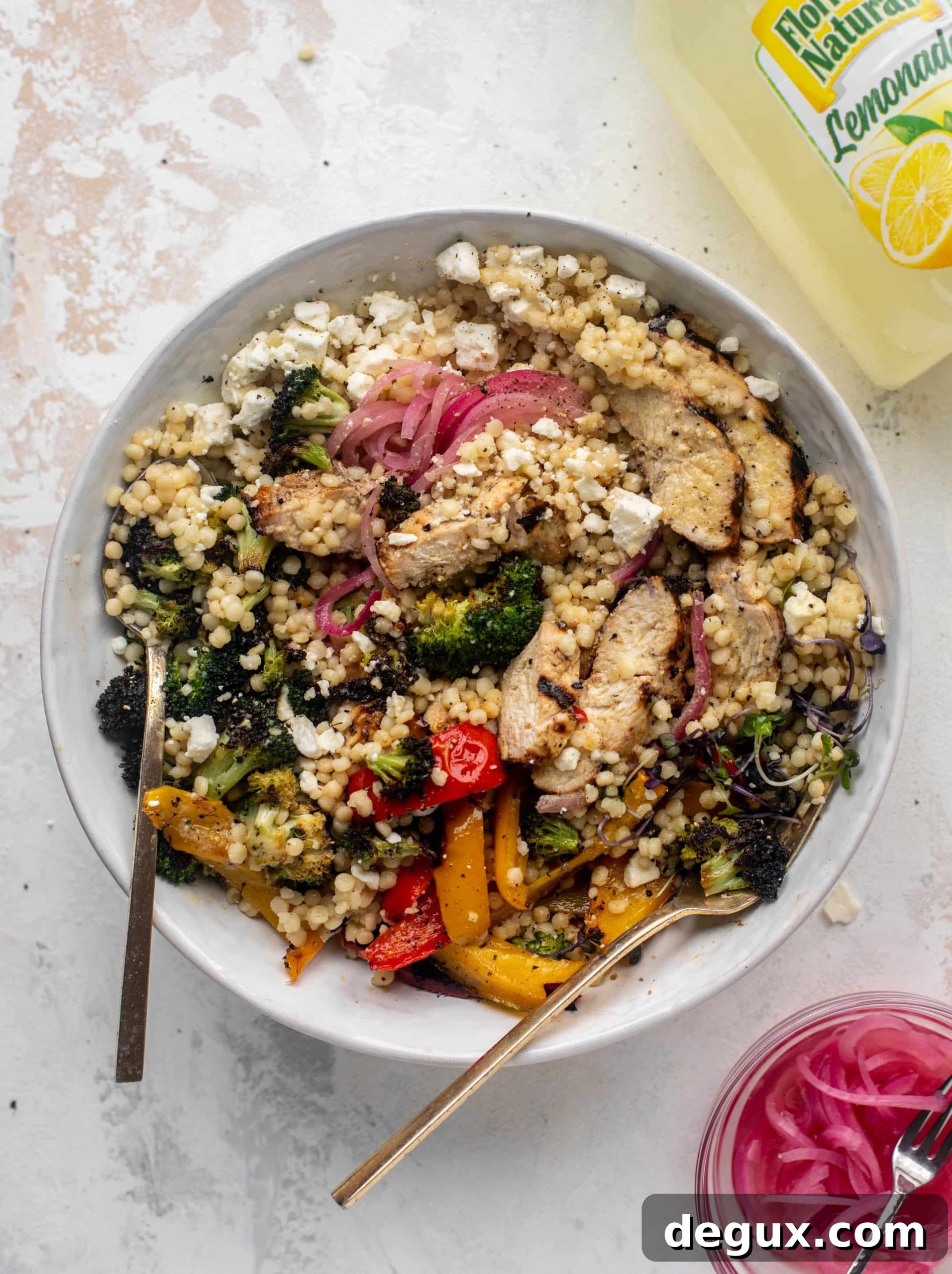 Grilled Lemon Chicken Bowls with Zesty Lemonade Marinade 8 grilled lemonade chicken bowls