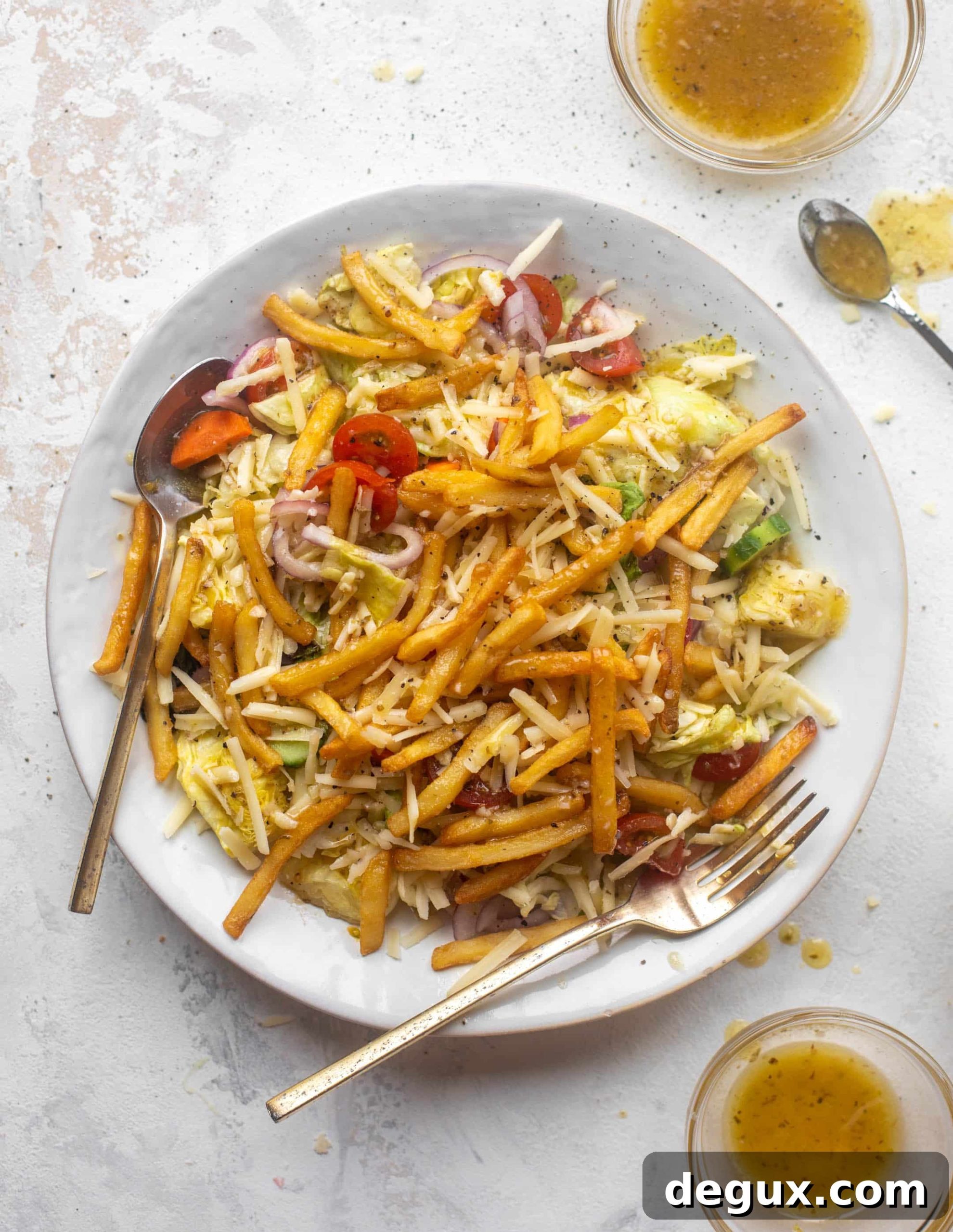 pittsburgh salad with best italian dressing