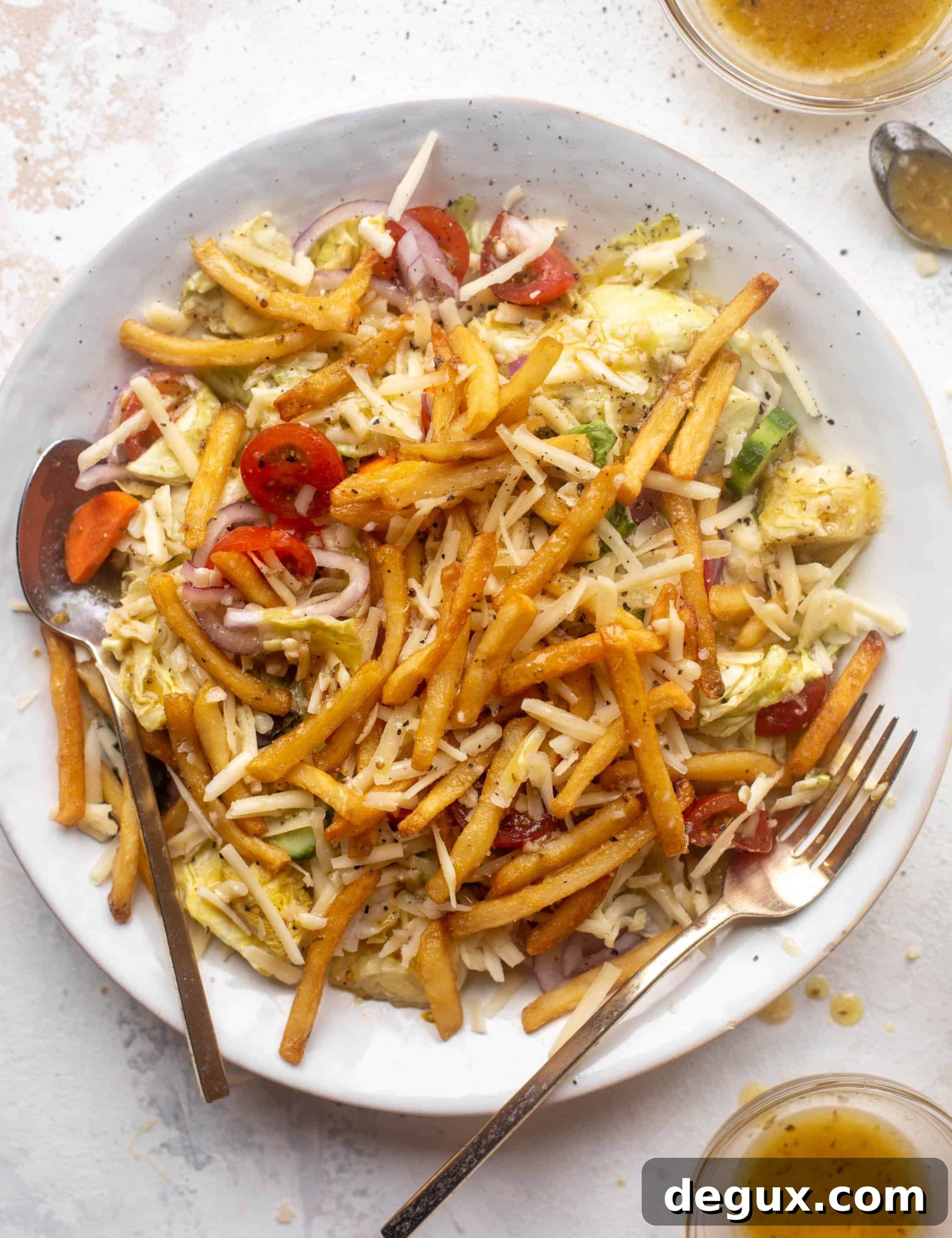 pittsburgh salad with best italian dressing
