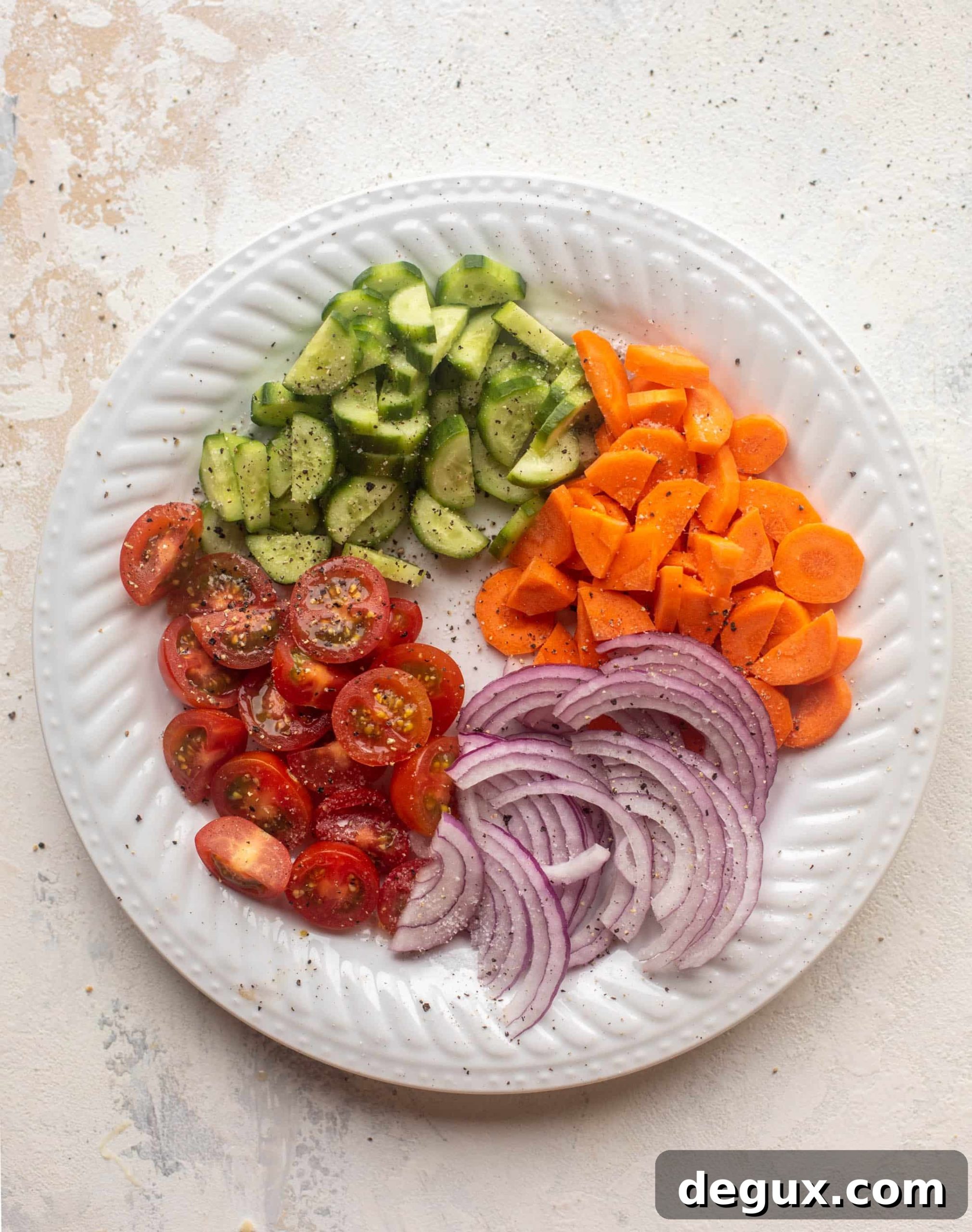 vegetables for salad