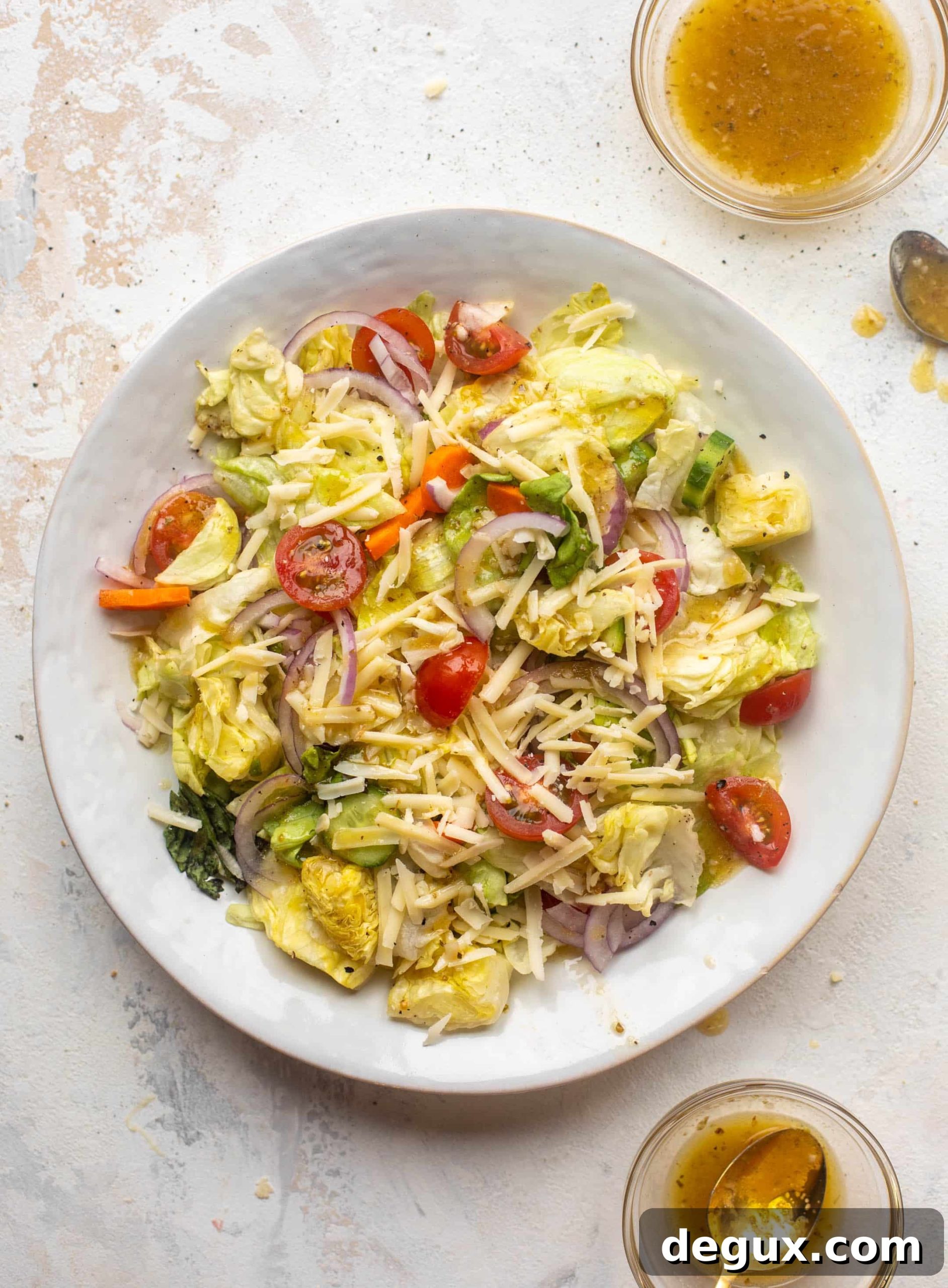 pittsburgh salad with best italian dressing