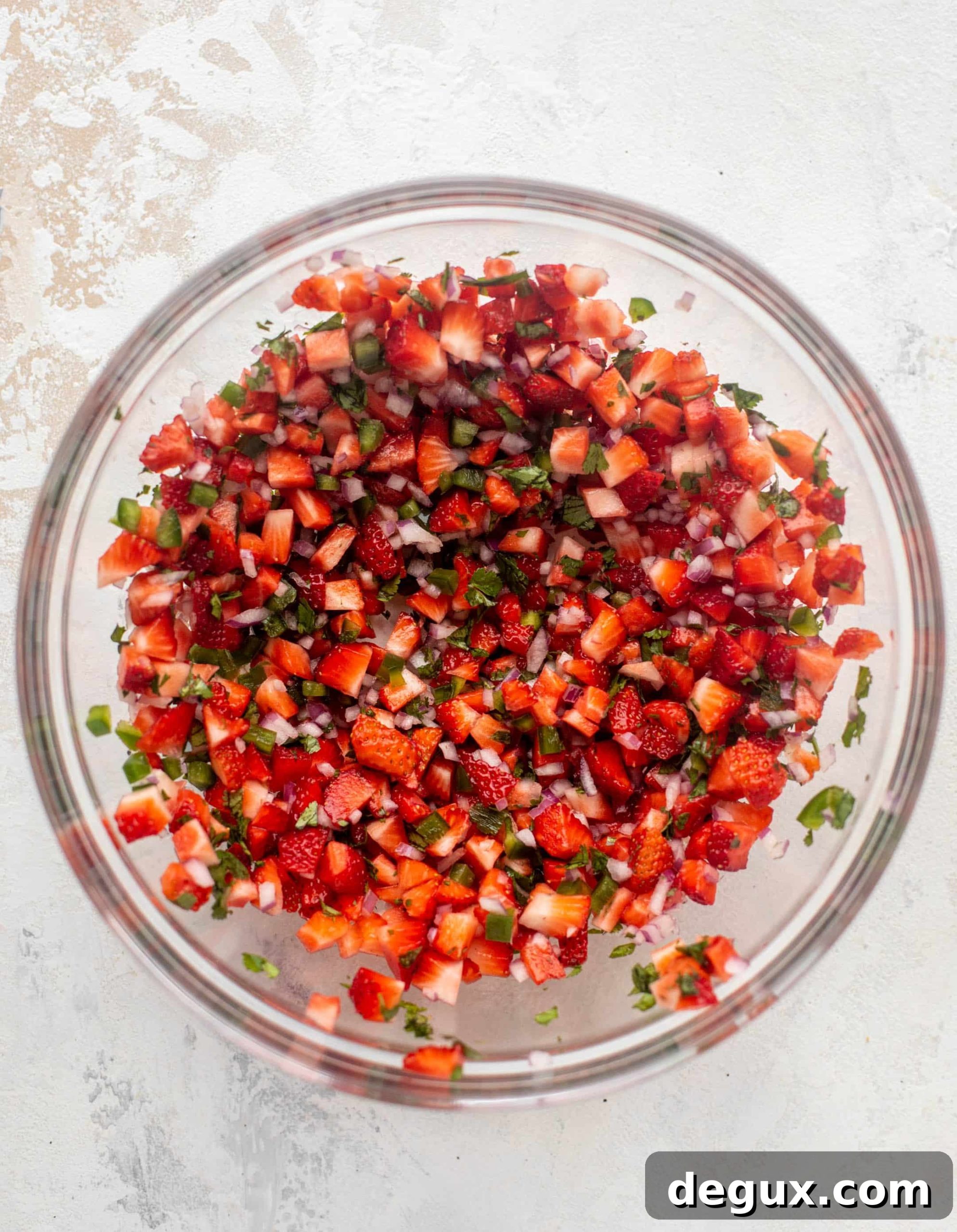 spicy strawberry salsa