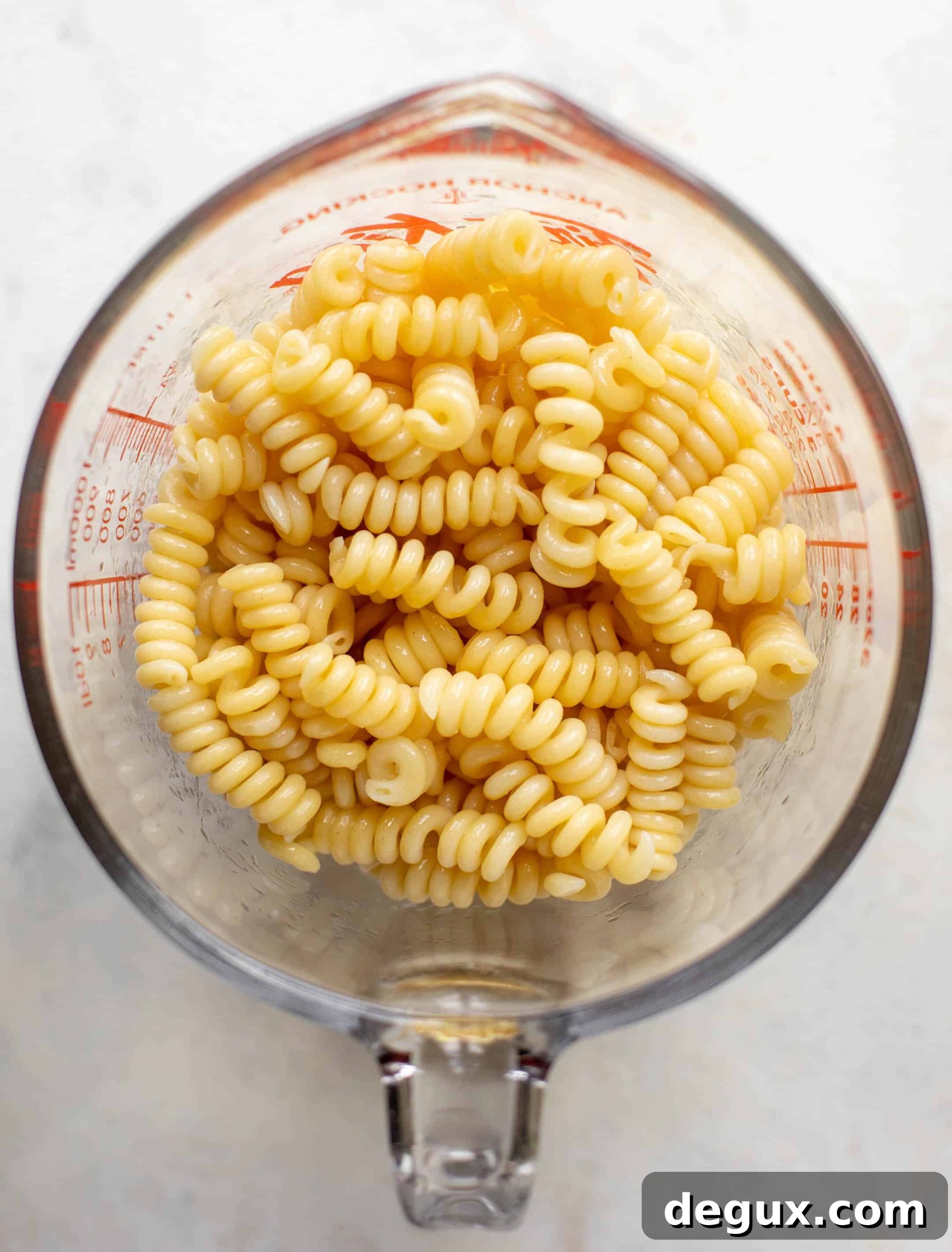 cooked pasta