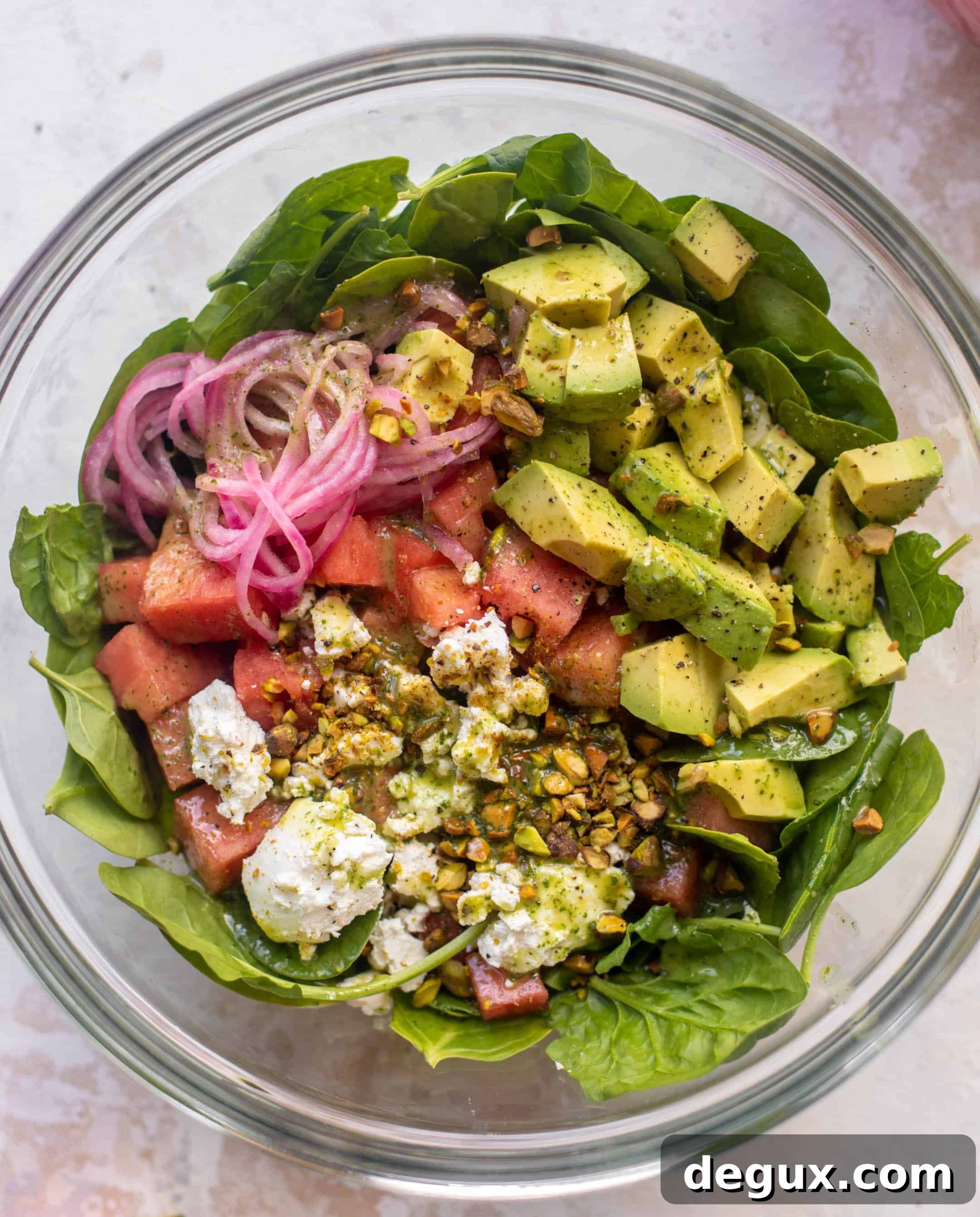 watermelon crunch salad