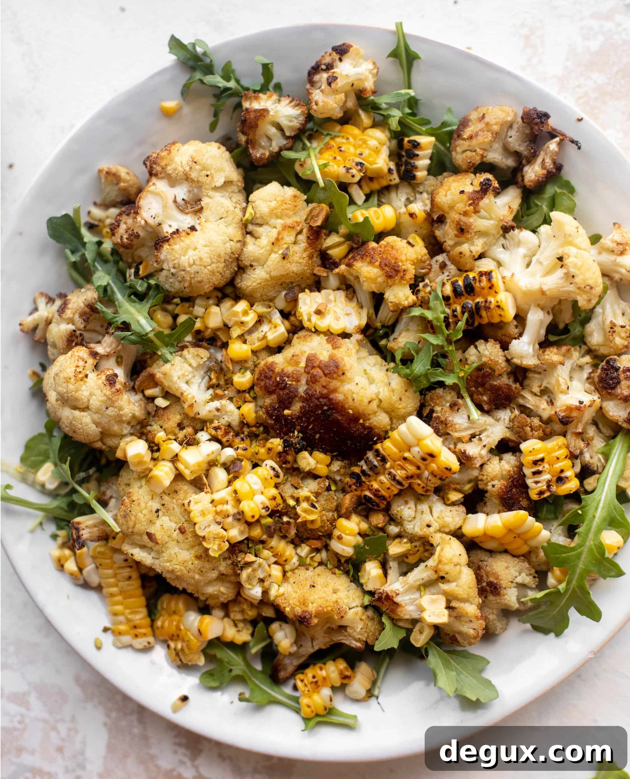 grilled cauliflower salad