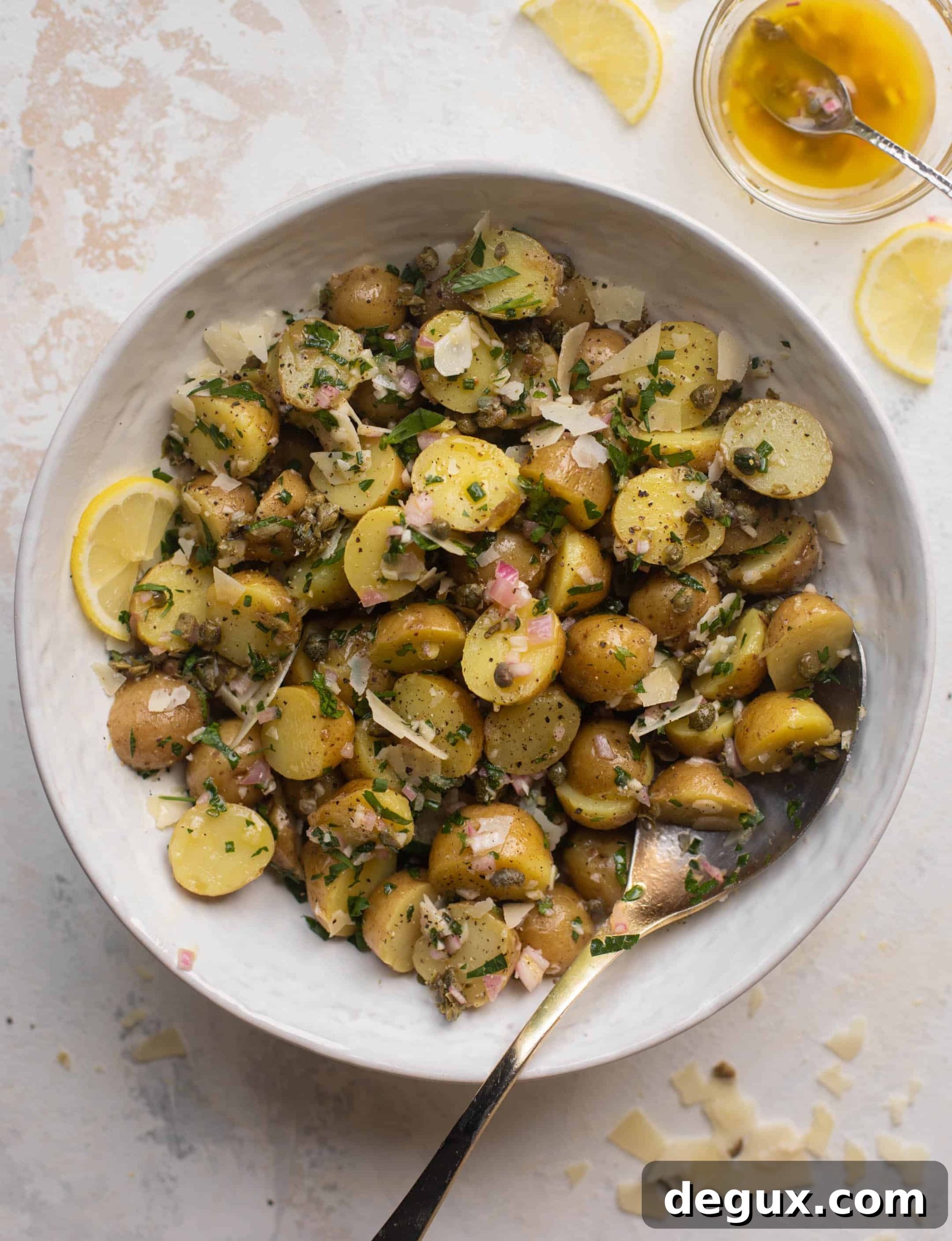 Potato Salad with Lemon Piccata Vinaigrette 11 potato salad with piccata vinaigrette