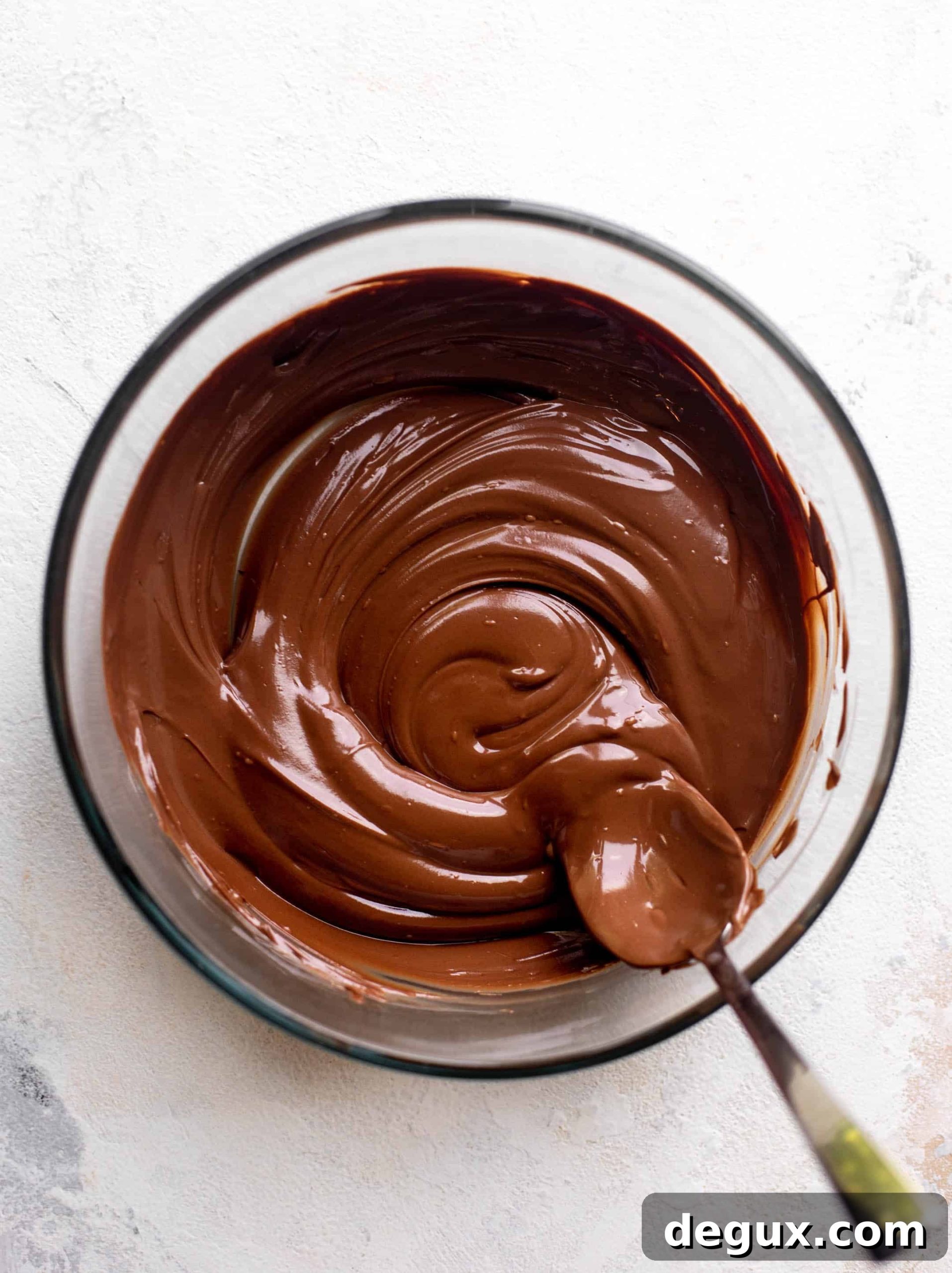 melted chocolate