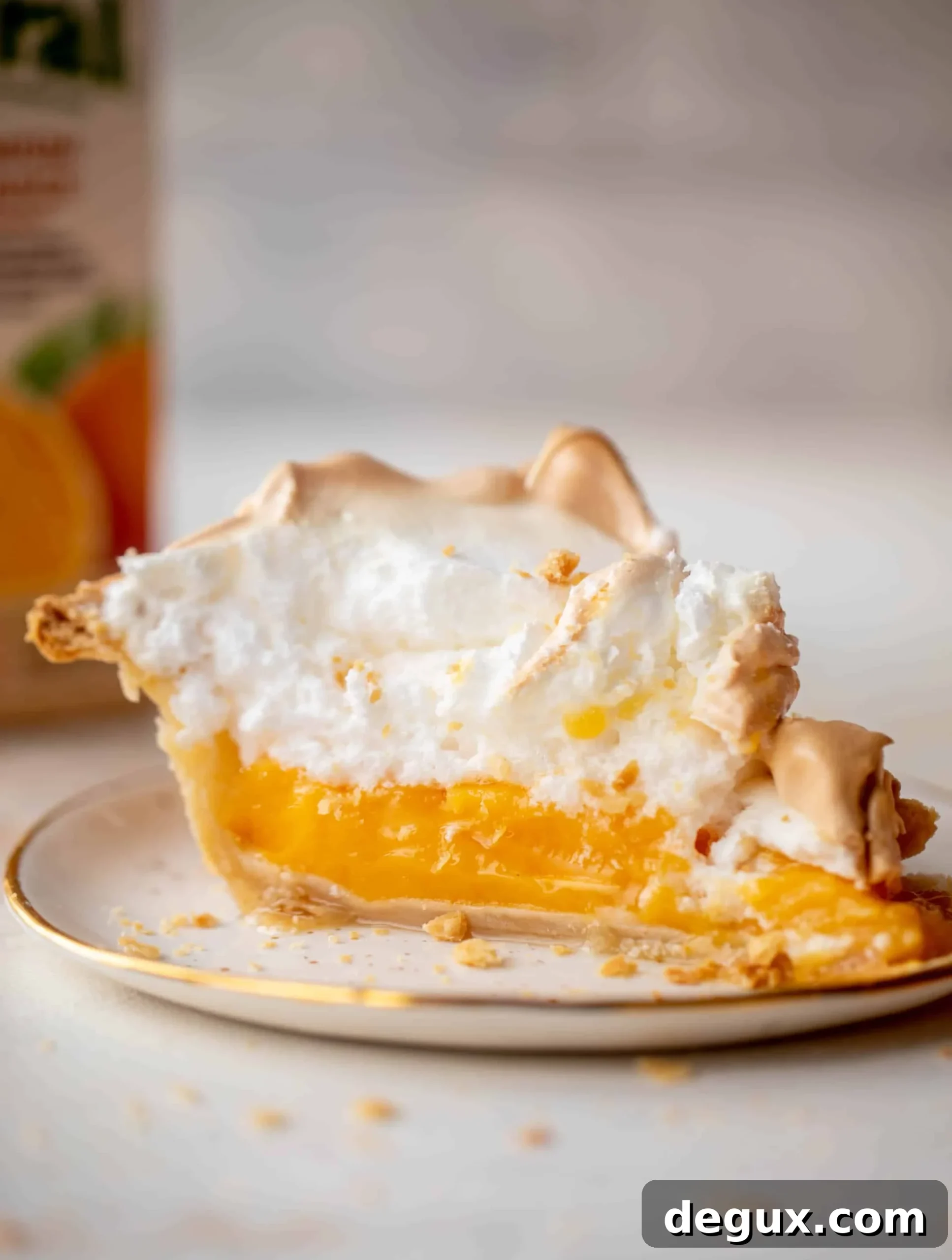 orange meringue pie