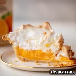 Orange Meringue Pie