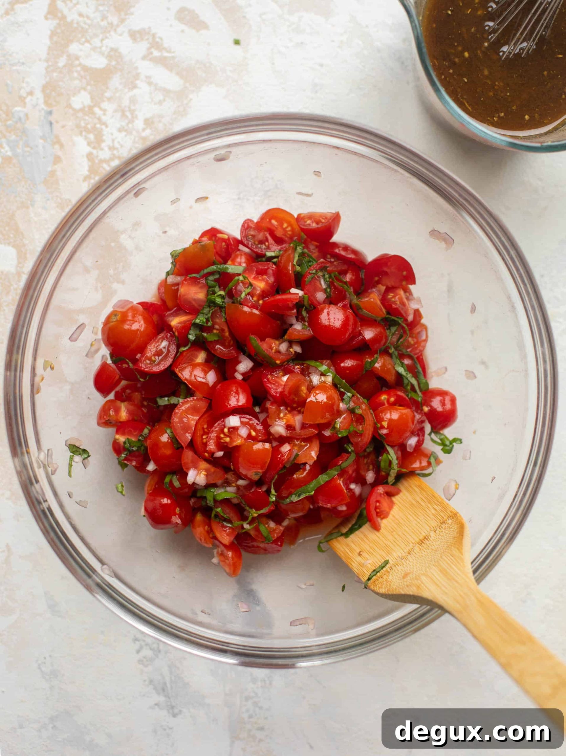 tomatoes and basil