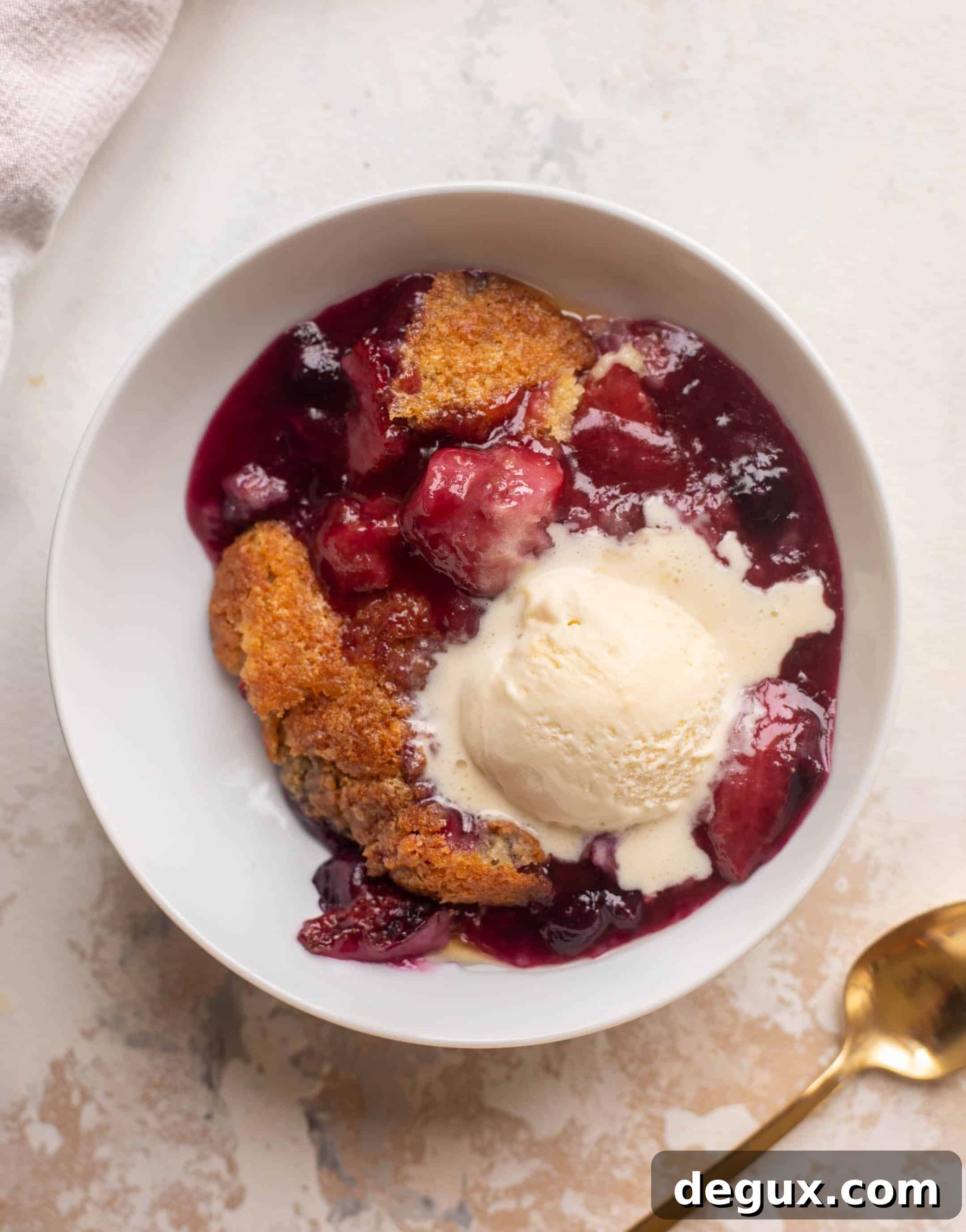 Double-Berry Mascarpone Cobbler Recipe for Summer Desserts 8 double berry mascarpone cobbler