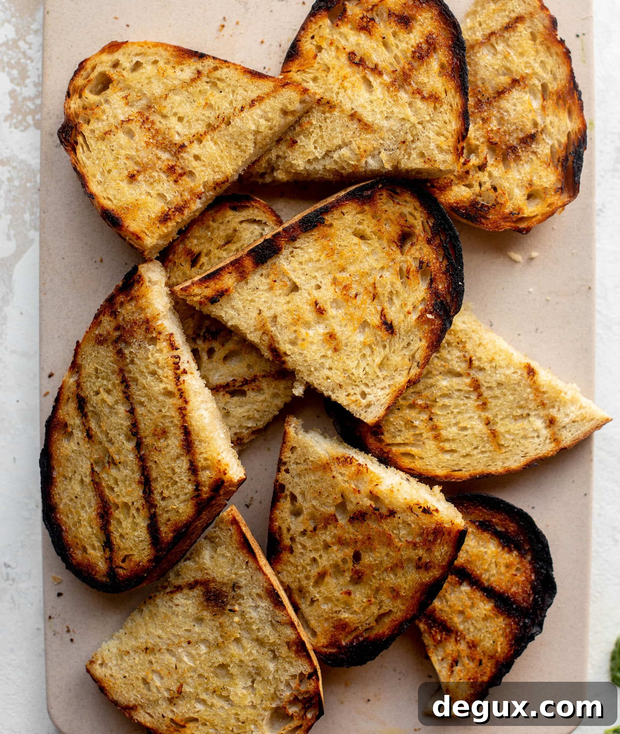 grilled sourdough