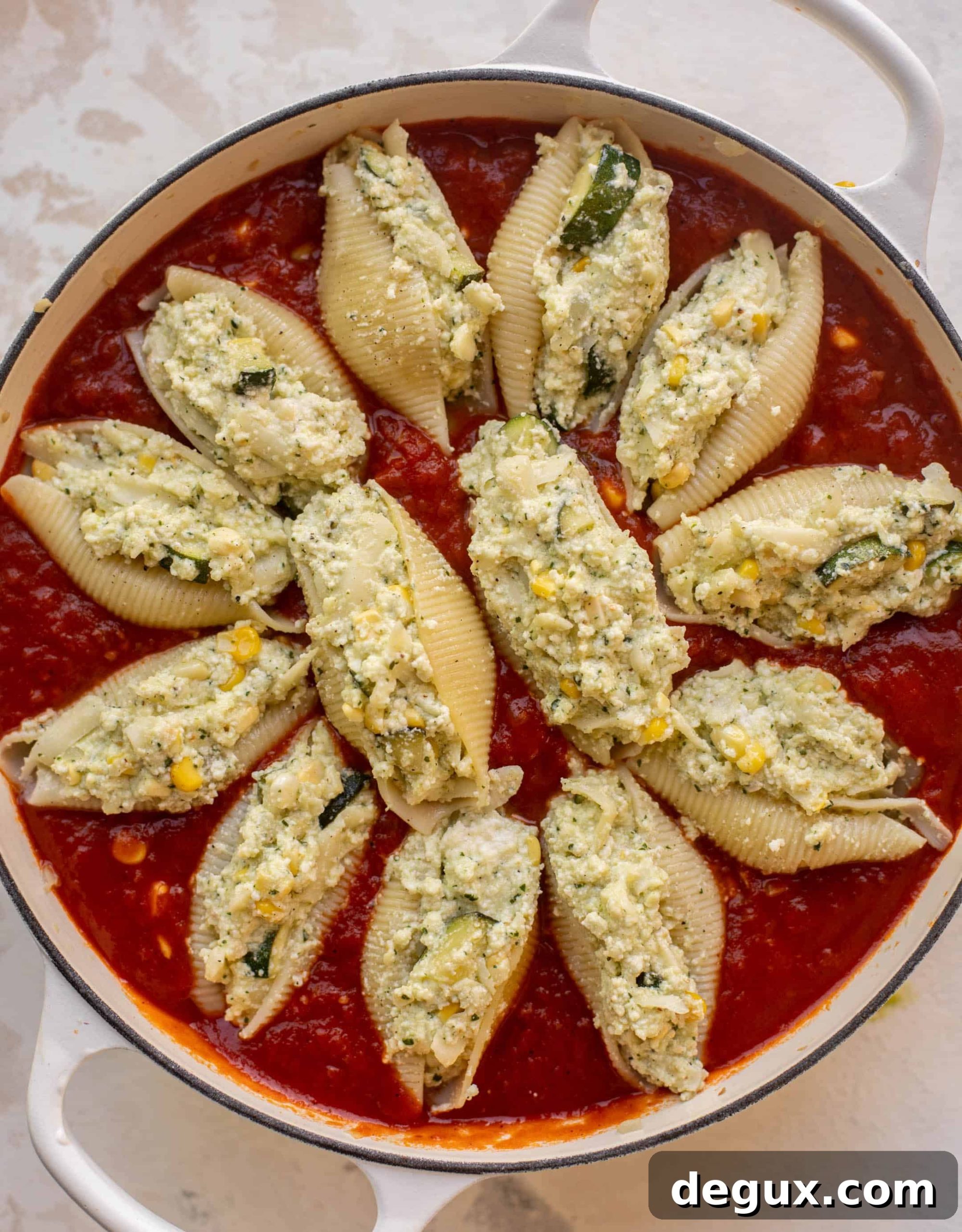 summer stuffed shells