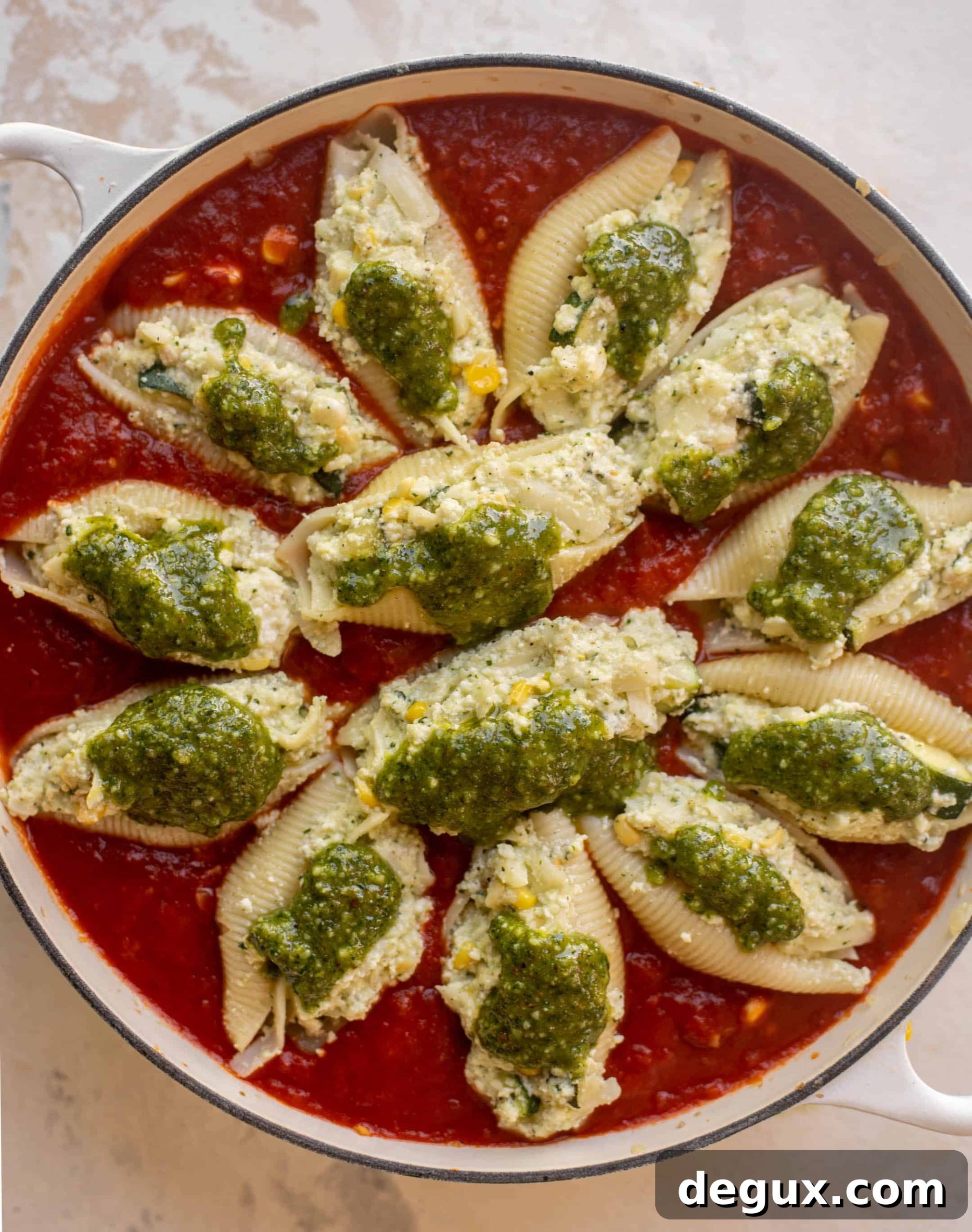summer stuffed shells