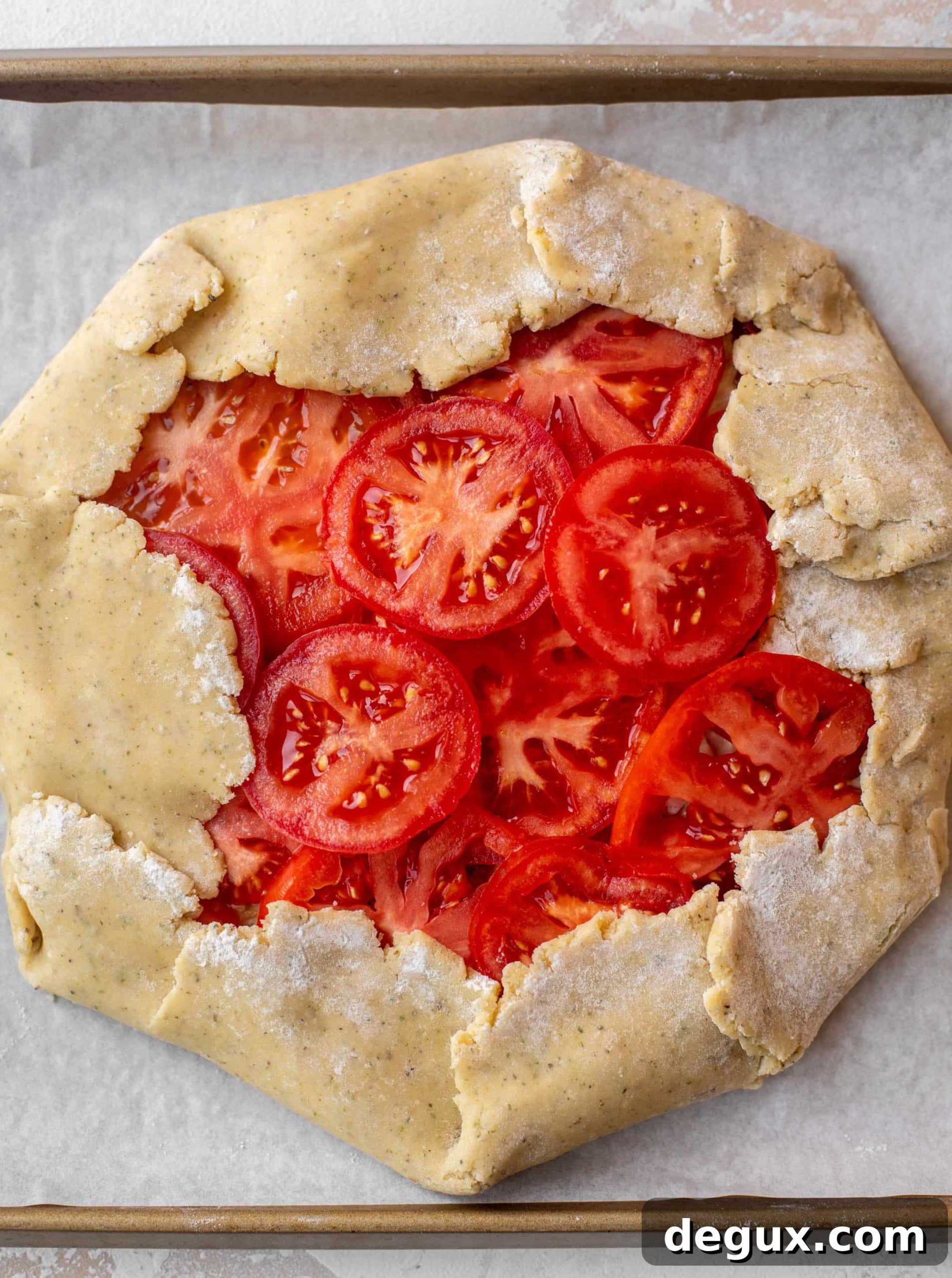 Rustic Tomato Galette Recipe: Flaky Savory Pie for Summer 8 tomato galette