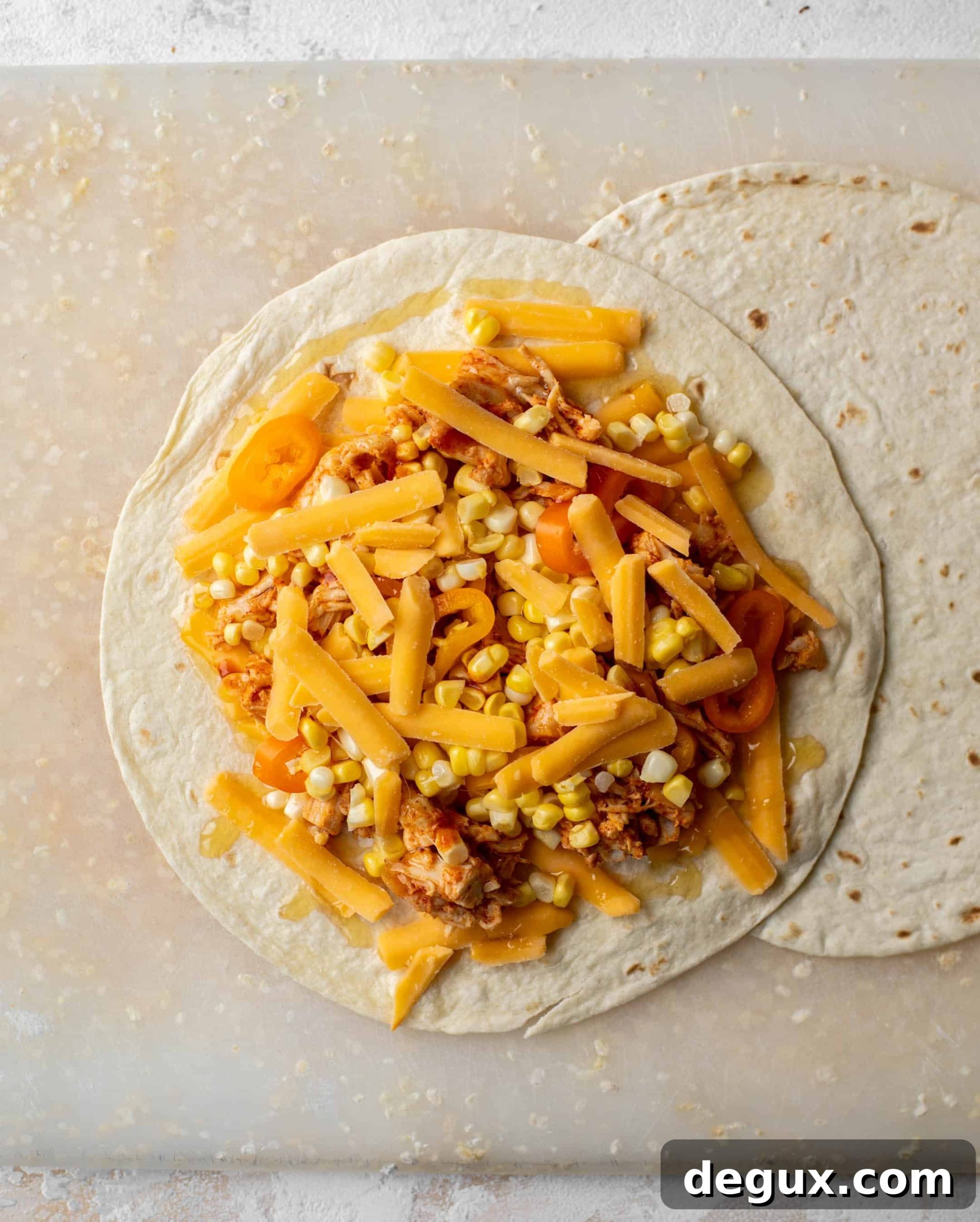 Honey Chipotle Chicken Quesadillas Recipe 4 honey chipotle chicken quesadillas