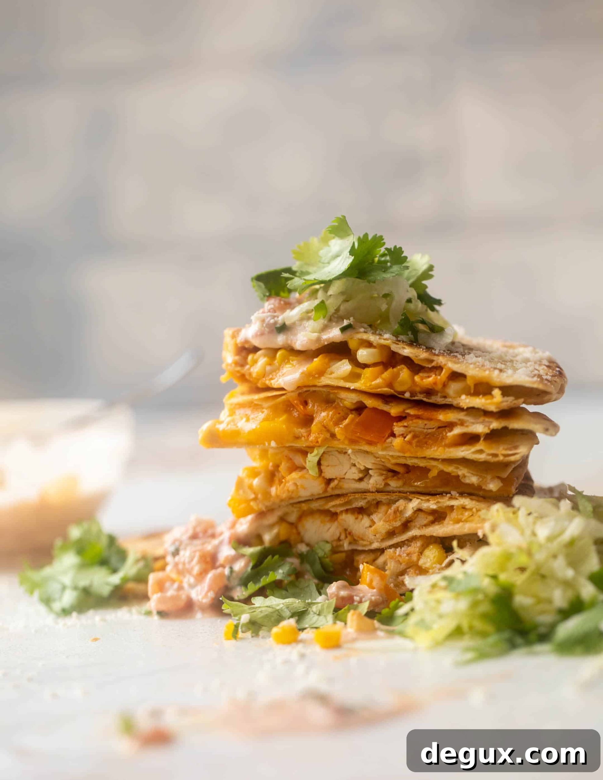 Honey Chipotle Chicken Quesadillas Recipe 8 honey chipotle chicken quesadillas