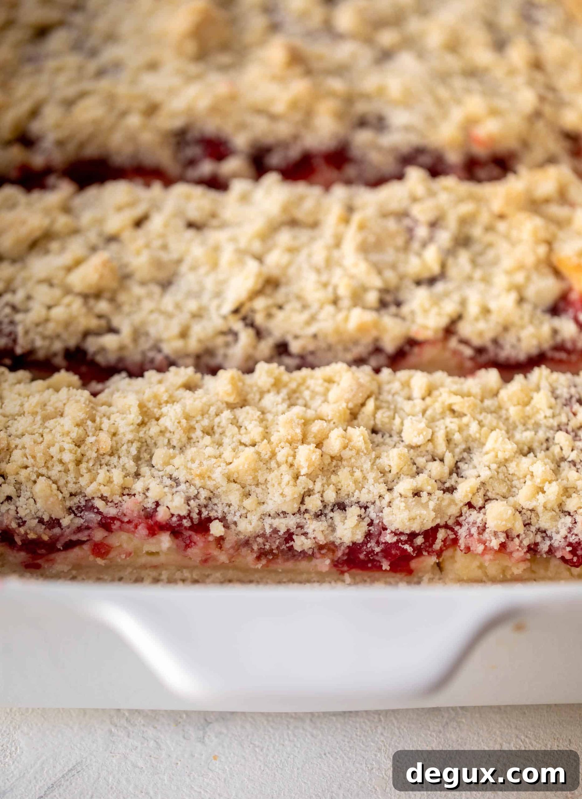 Cherry Cheesecake Cobbler Bars Recipe with Cherry Filling 6 cherry cheesecake cobbler bars