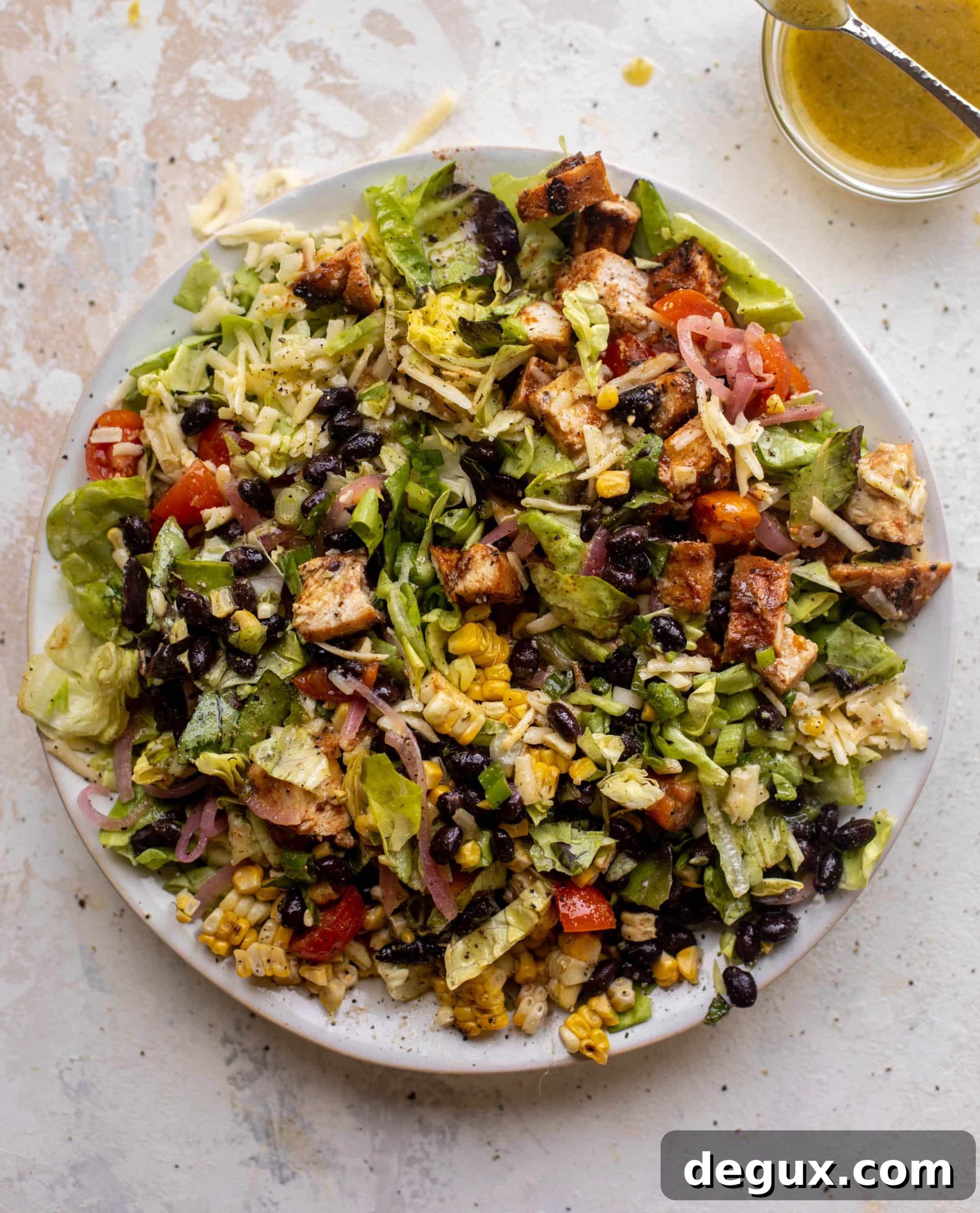 Summer BBQ Chicken Chopped Salad Recipe for Grilling Season 3 summer BBQ chicken chopped salad